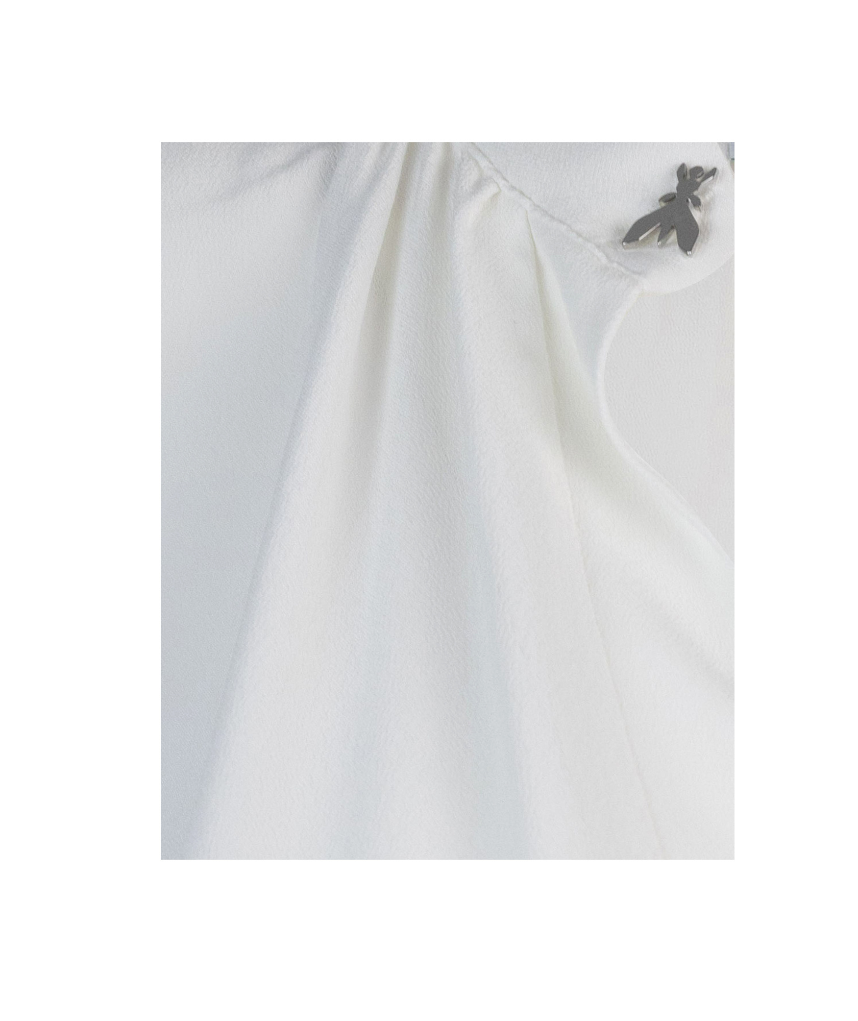 PATRIZIA PEPE CUFFLINK-DETAIL BLOUSE 