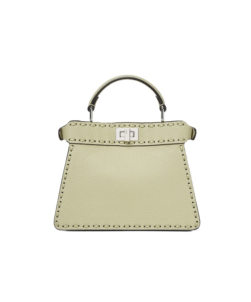 Fendi Peekaboo Shoulder Bag In Brown