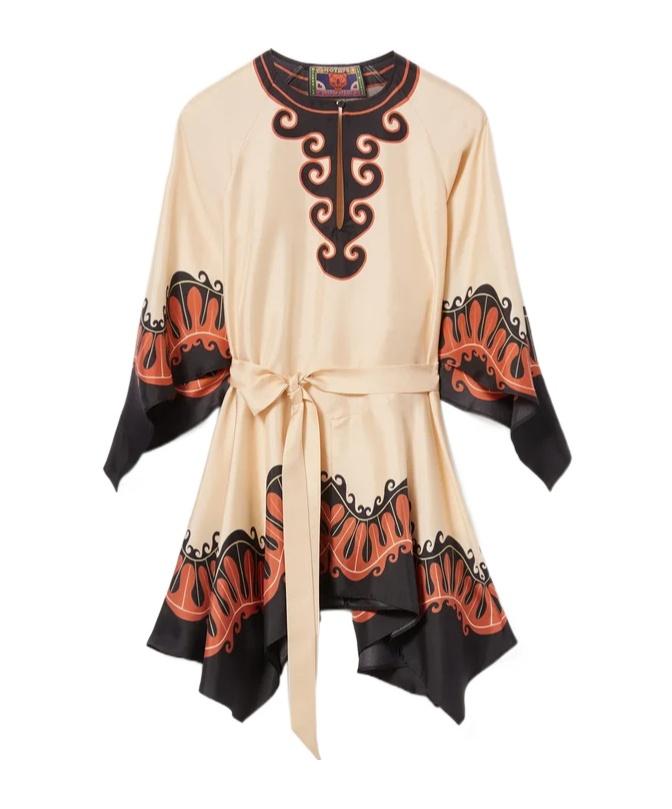La Doublej Malibu Dress In Orange