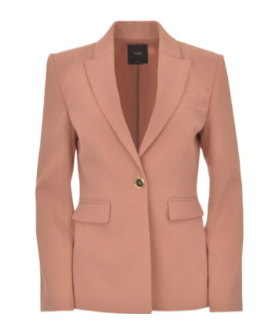 PINKO PINKO SINGLE-BREASTED TAILORED BLAZER 
