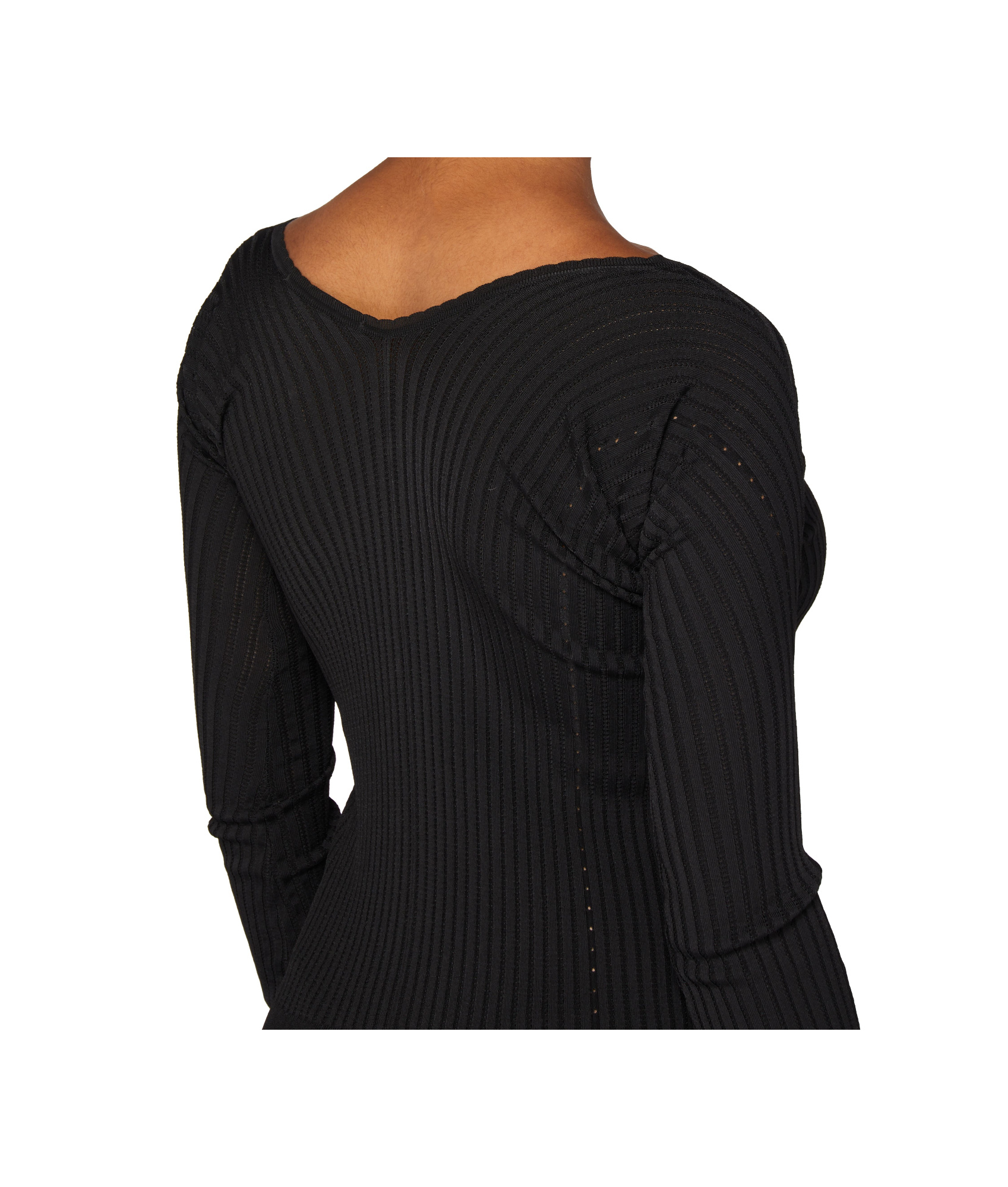Jacquemus La Mini Robe Pralu Dress In Black