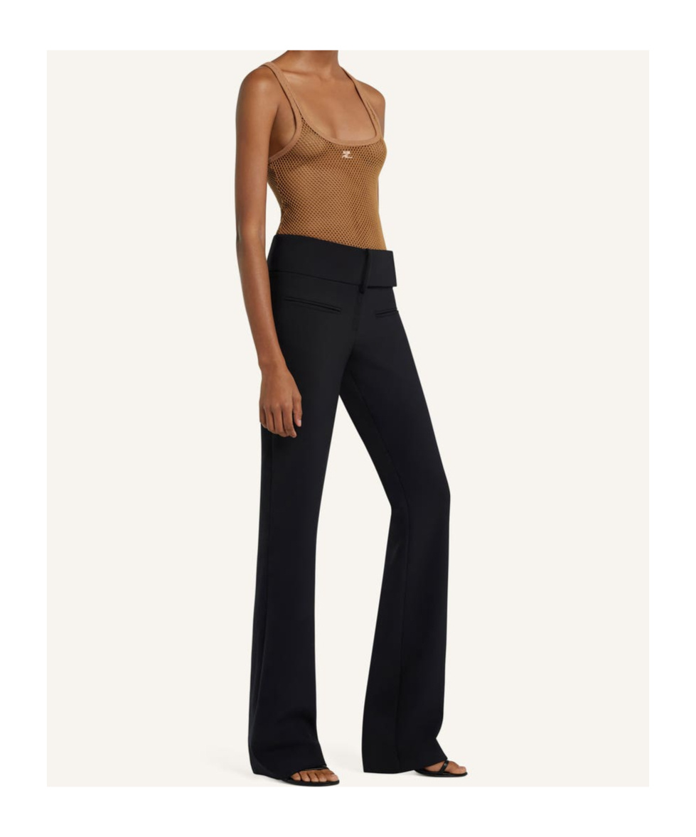 Shop Courrèges Scuba Tank Top In Brown