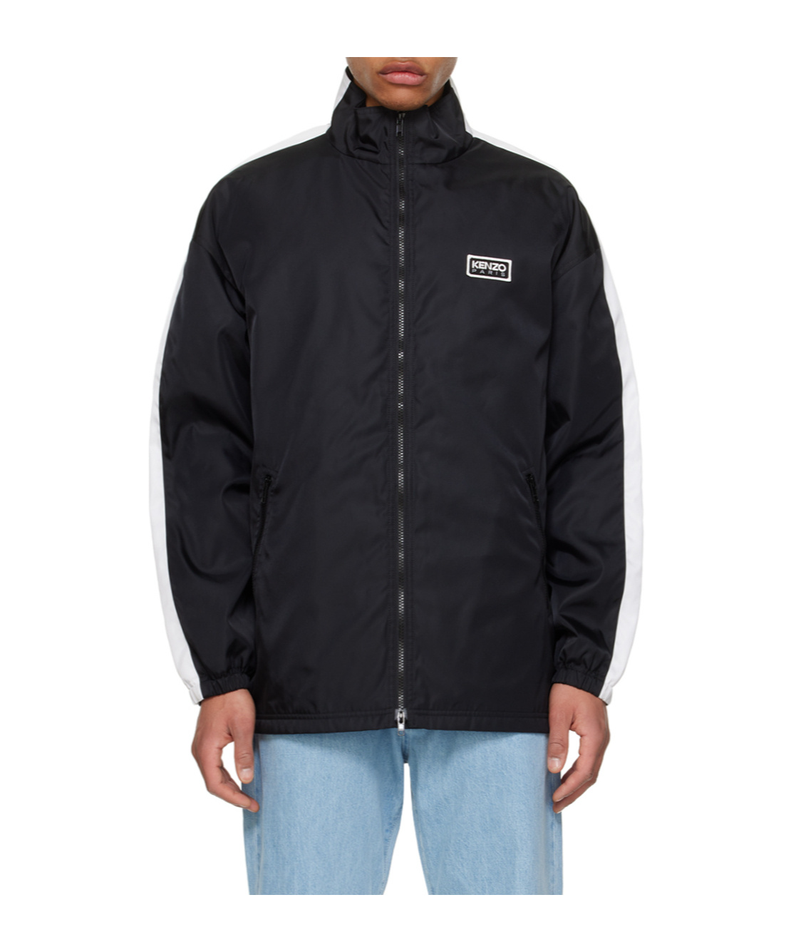 Kenzo Paris Zipper Casual Jacket In Black