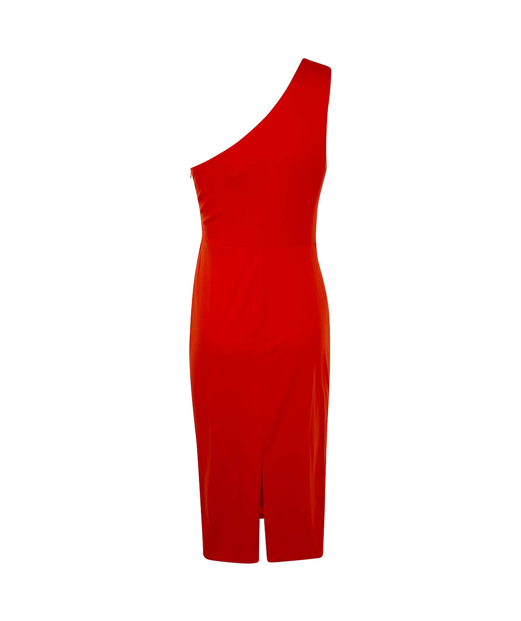 Polo Ralph Lauren One-shoulder Dress In Red
