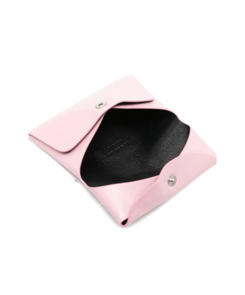 Jil Sander Envelope Card Holder In Pink