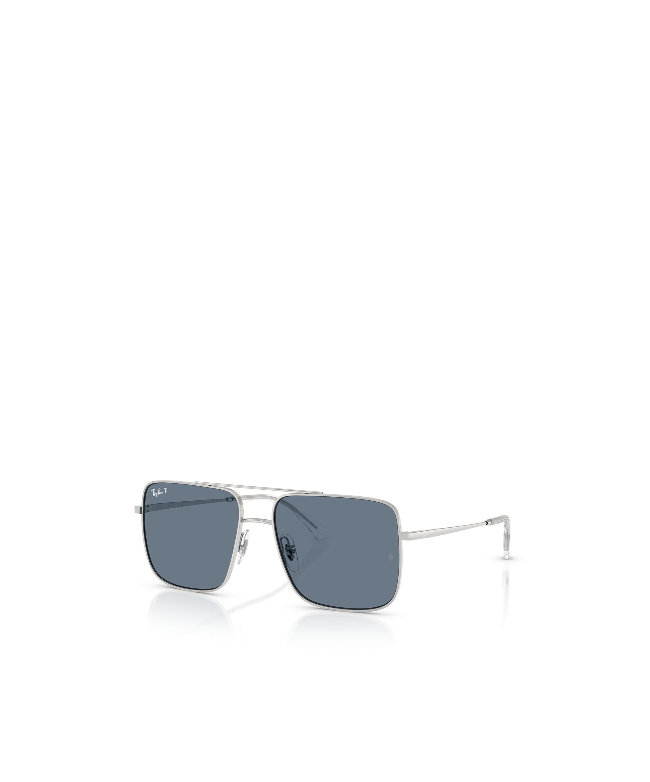 Ray Ban Ray-ban 56mm Polarized Square Sunglasses In Blue