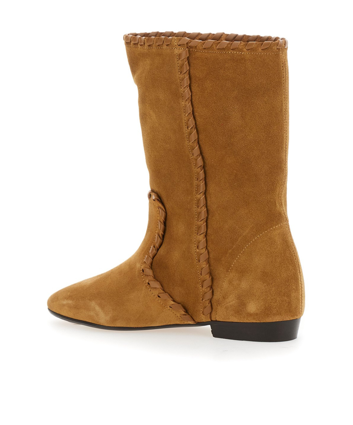 Isabel Marant Suede Short Boots In Brown