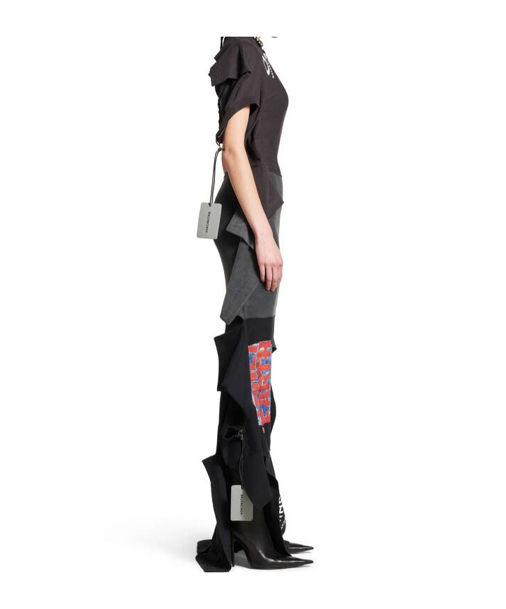 Balenciaga Women's Twisted Dress In Black In Black