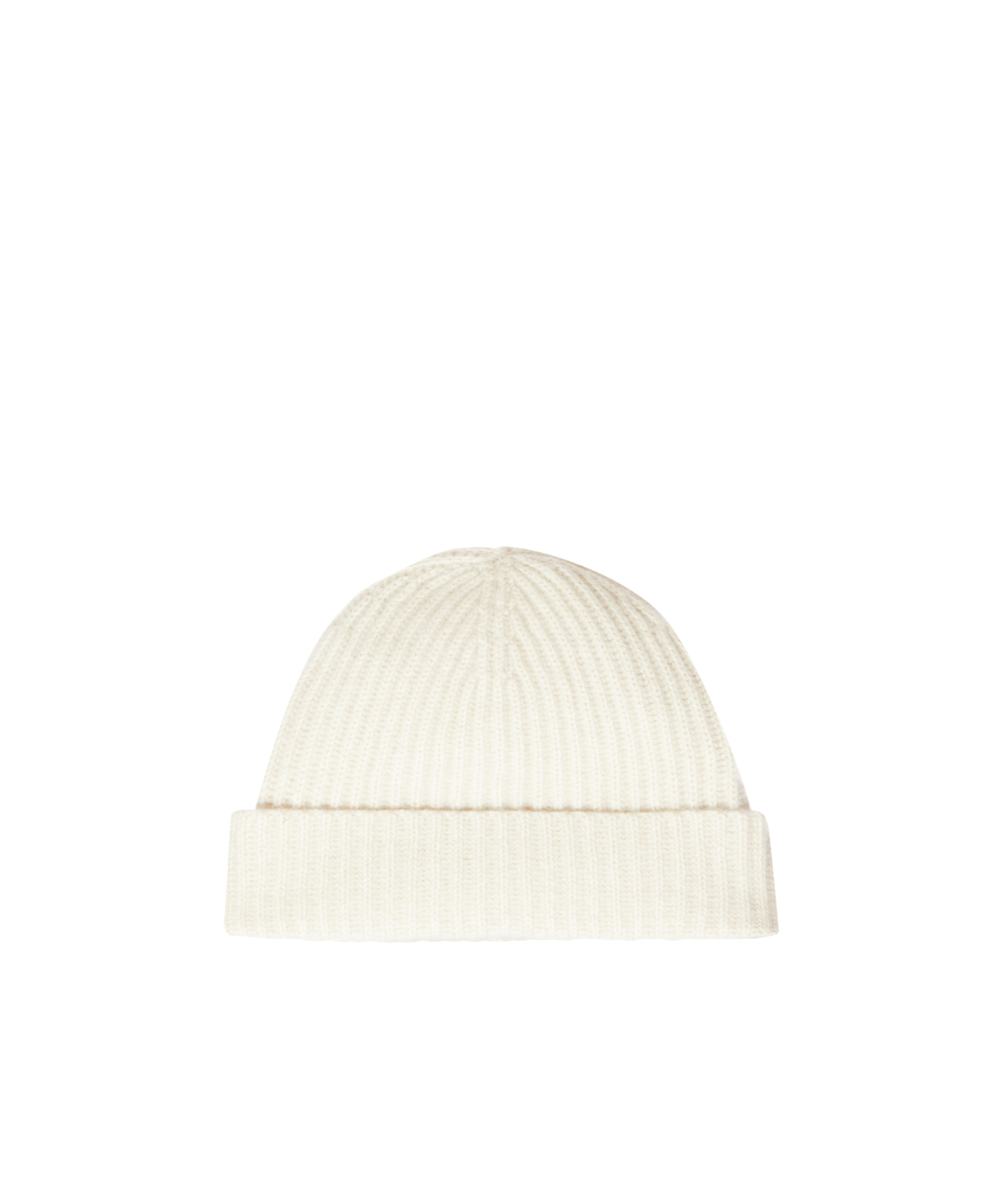 Moorer Ribbed Cashmere Beanie In Neutral