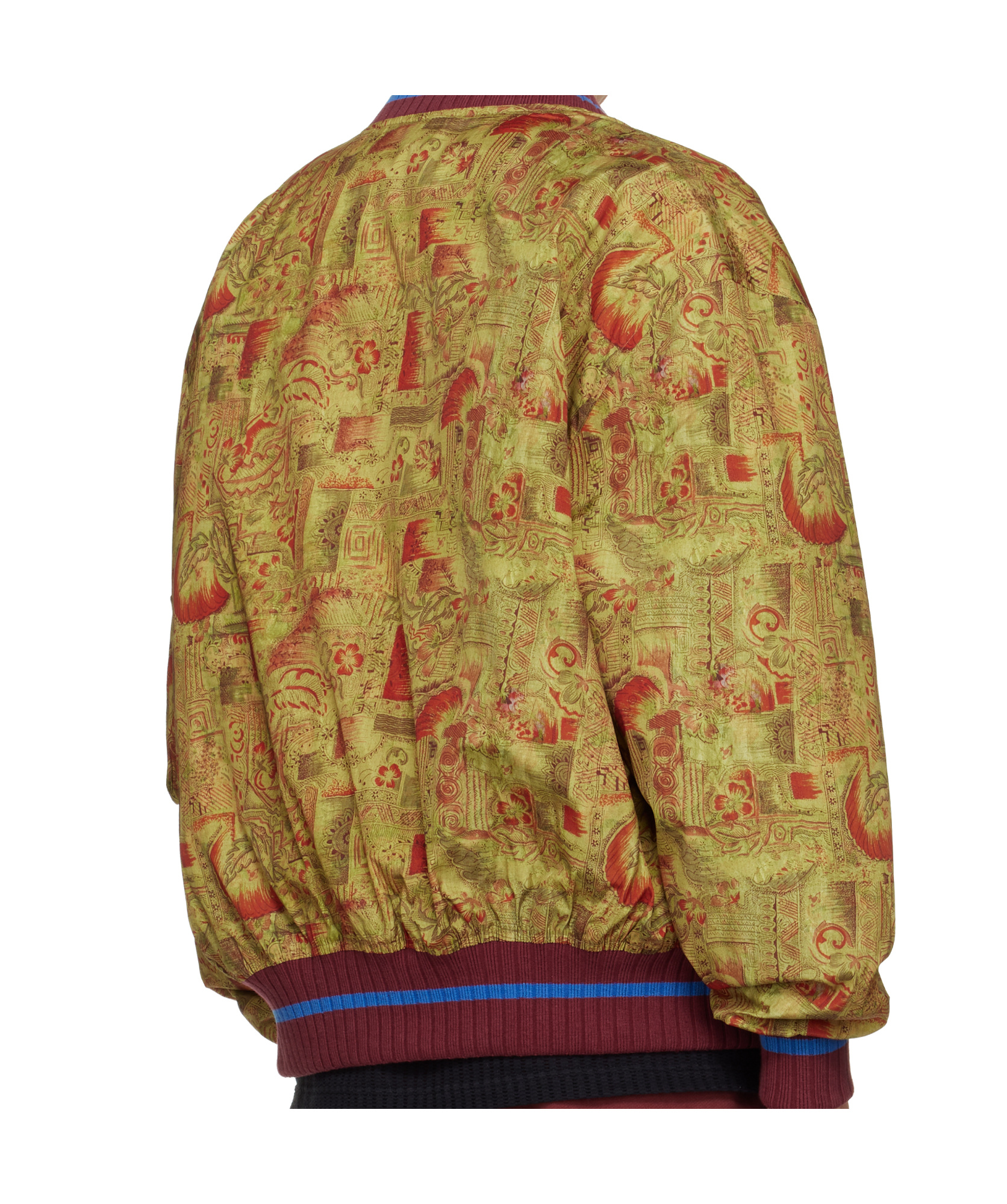 Vivienne Westwood Yellow Bernardo Reversible Bomber Jacket In Yellow