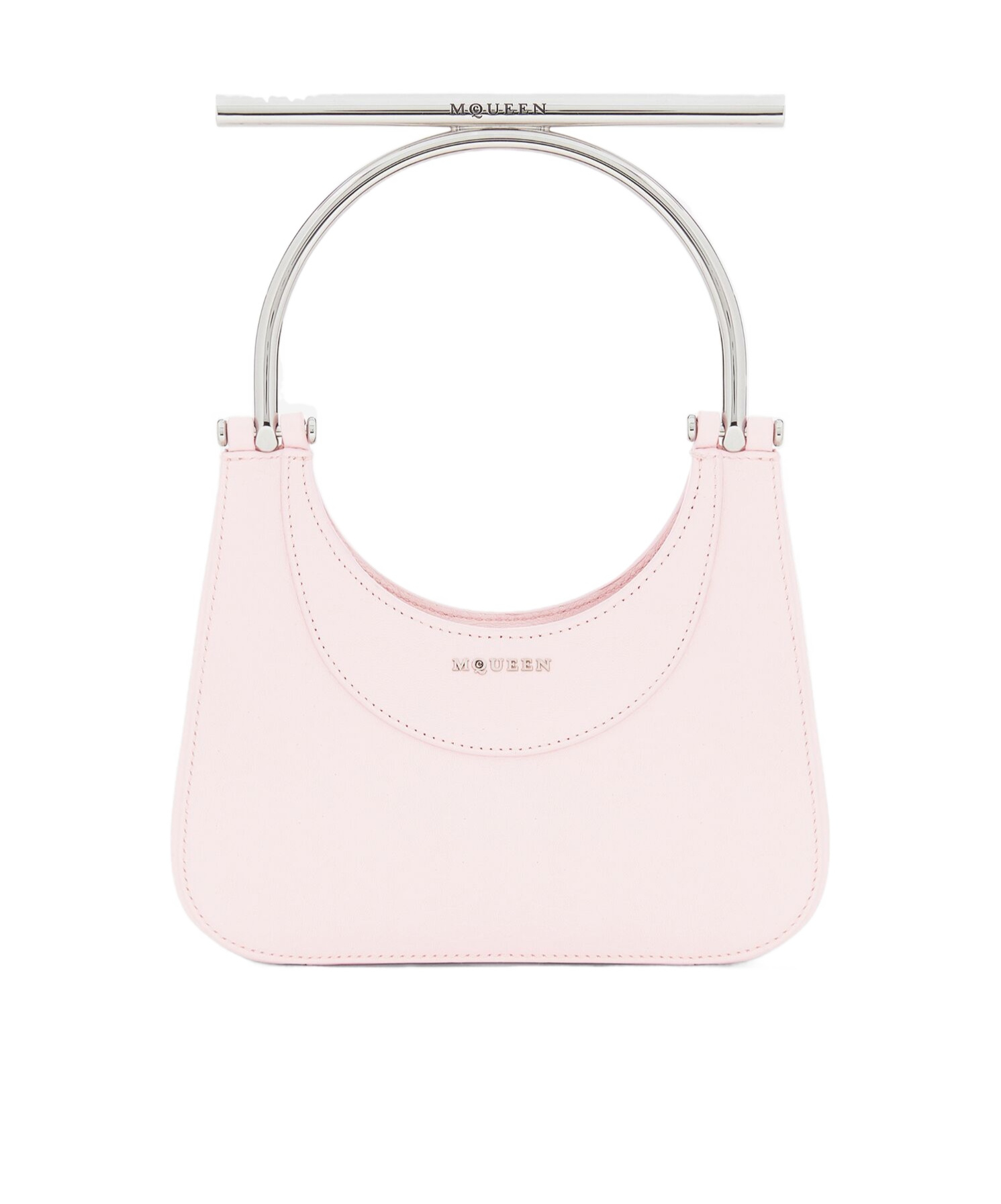 Alexander Mcqueen Women's Mcqueen Mini T-bar Bag In Light Pink In Light Pink