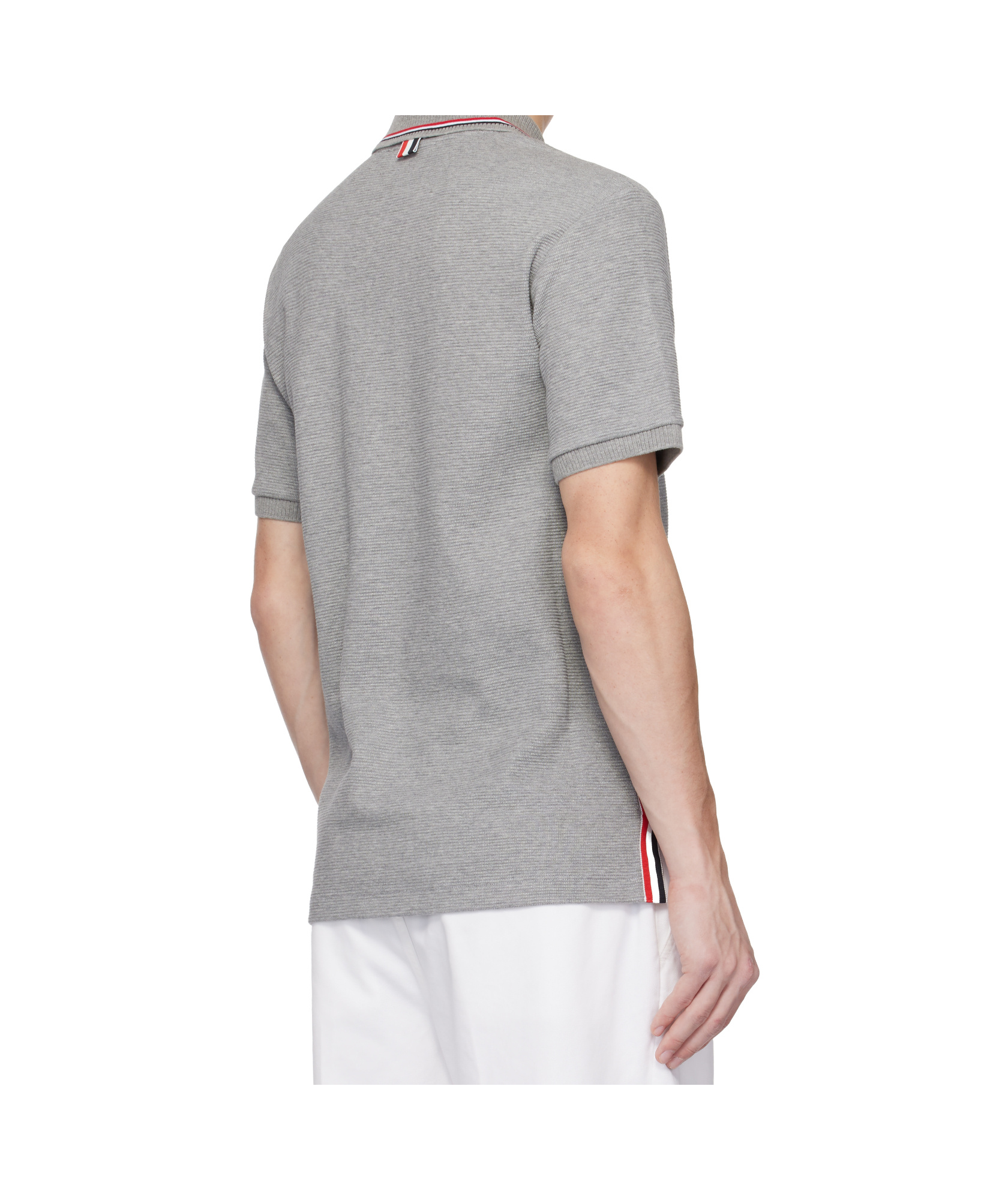 Shop Thom Browne Cotton Polo Shirt