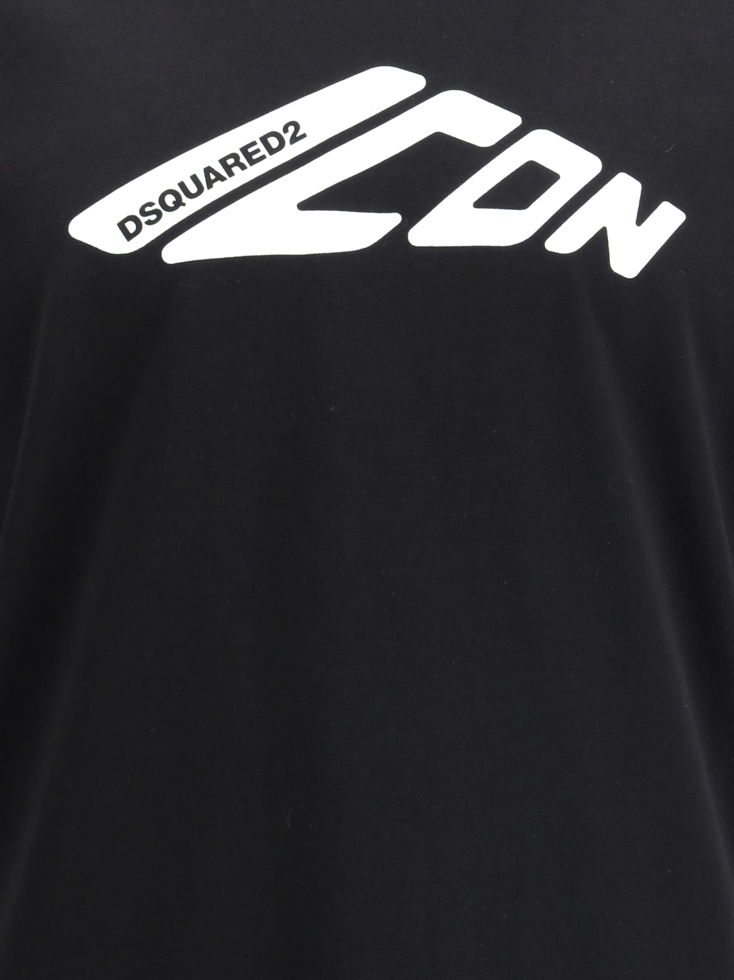 Dsquared2 Men Logoed T-shirt In Black
