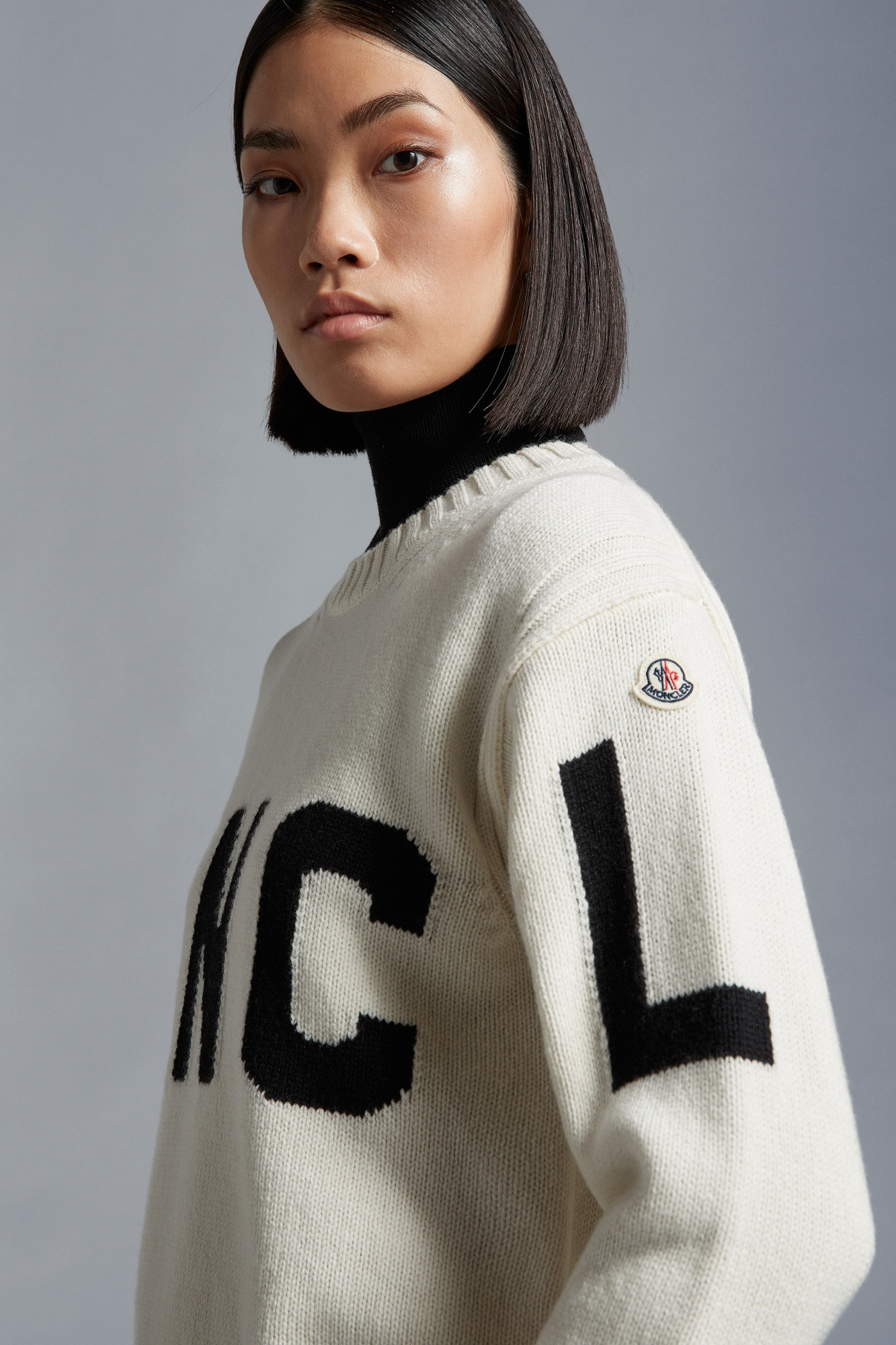 Moncler Crew-neck Jumper In White