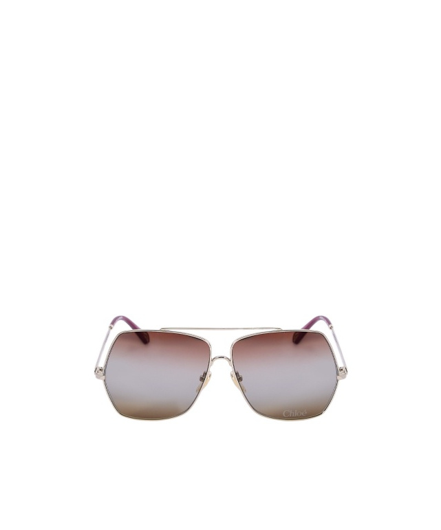 Chloé Aly Sunglasses In Gray