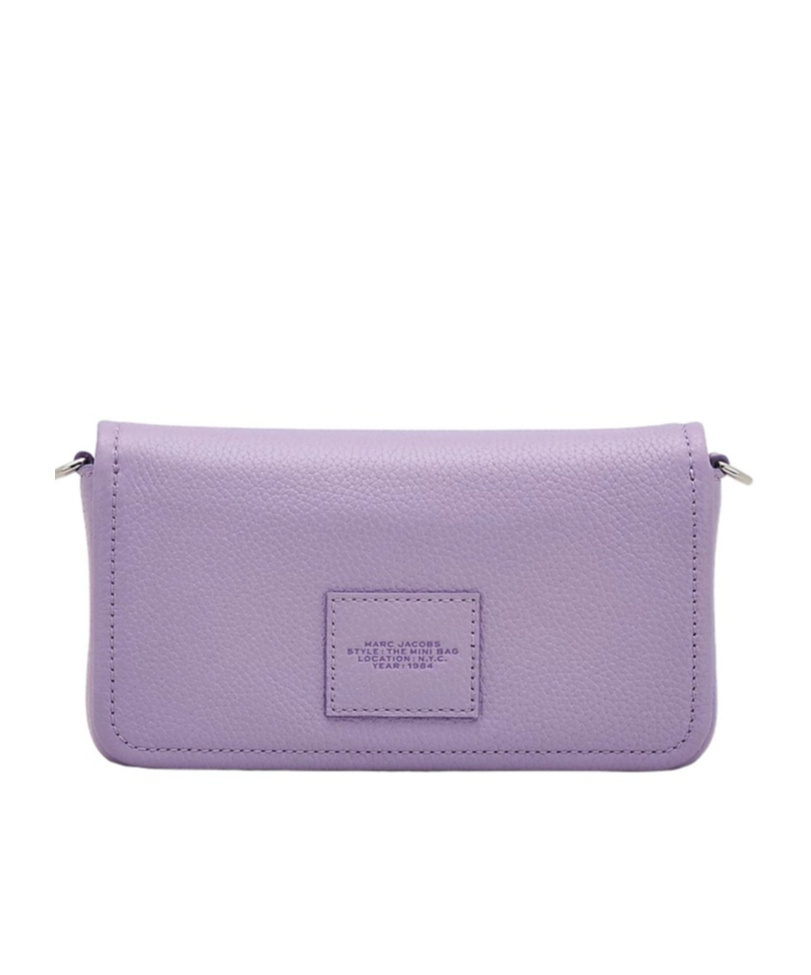 Shop Marc Jacobs Mini Shoulder Bag In Purple