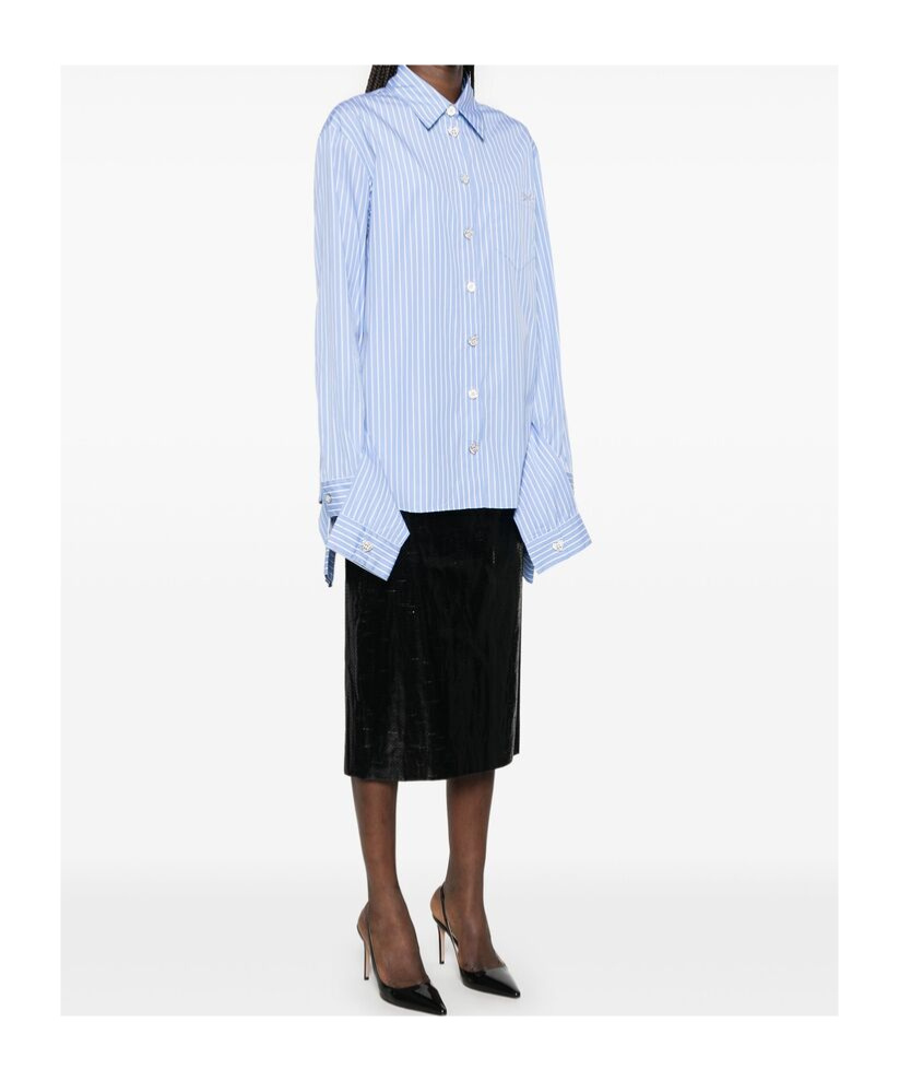 Machmach Long-sleeved Shirt In Blue