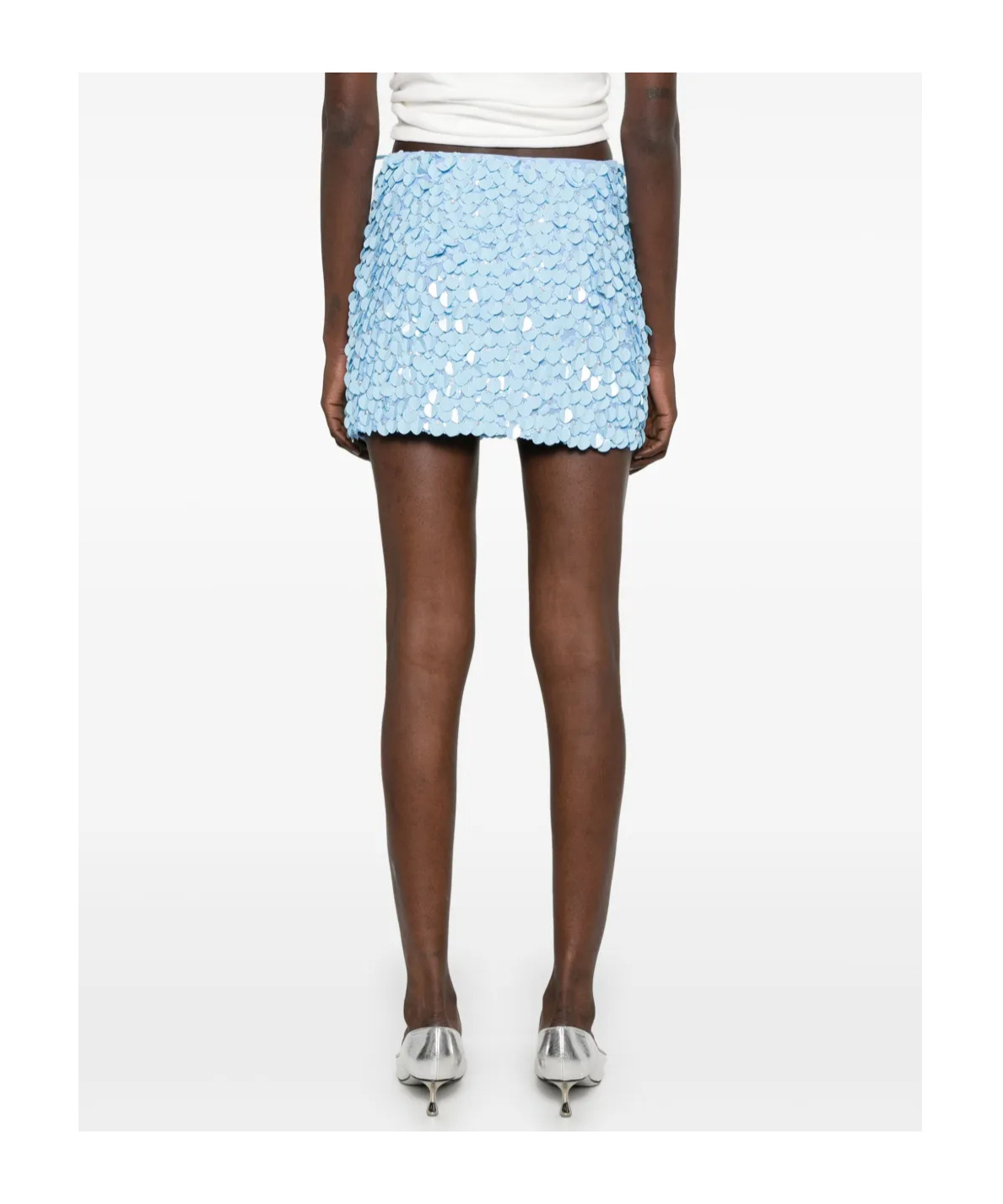 P.a.r.o.s.h Sequined Mini Skirt