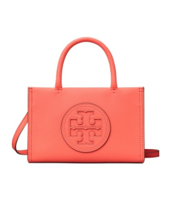 Tory Burch Mini Ella Tote Bag In Pink