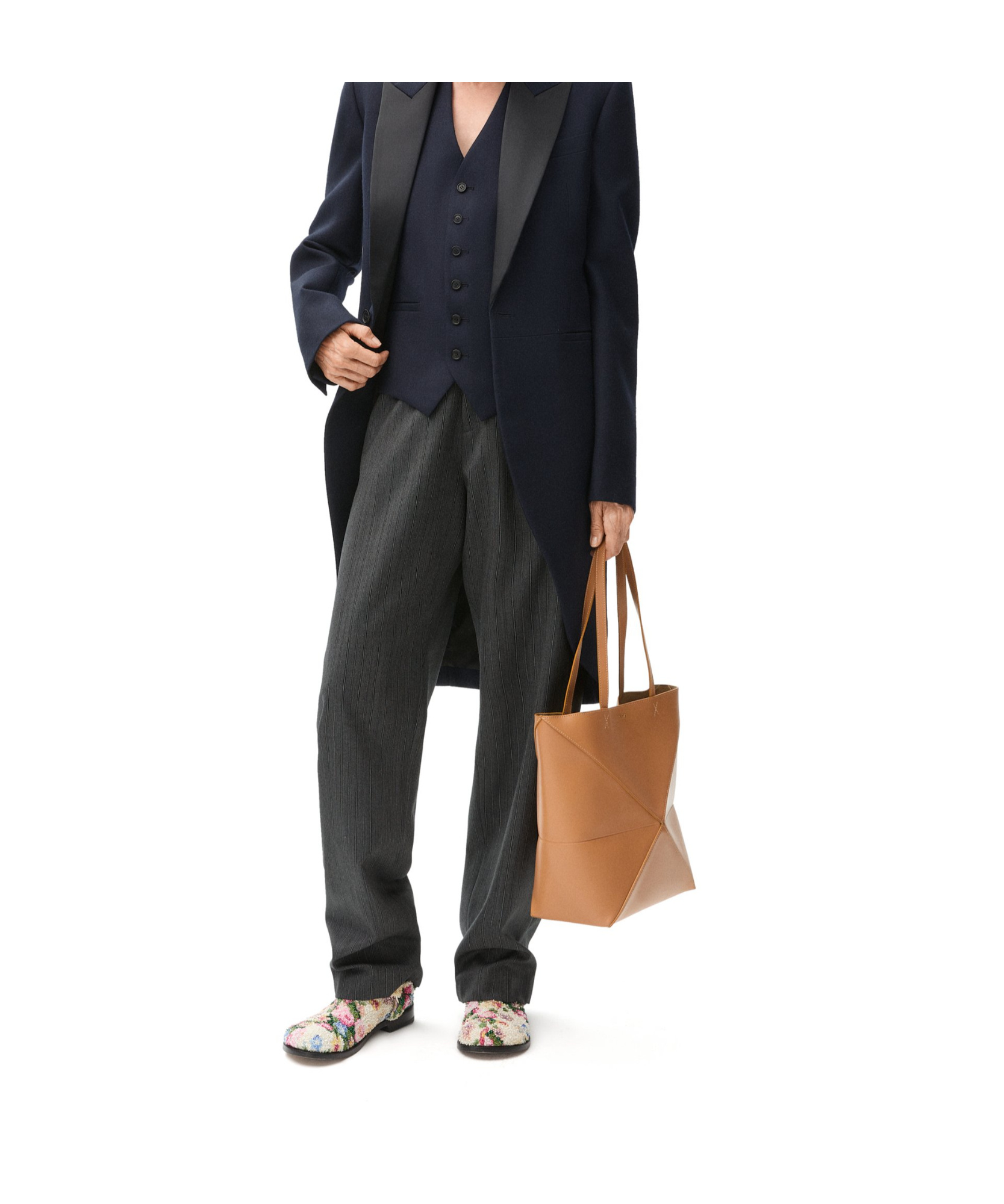 Loewe Wool Trousers In Black