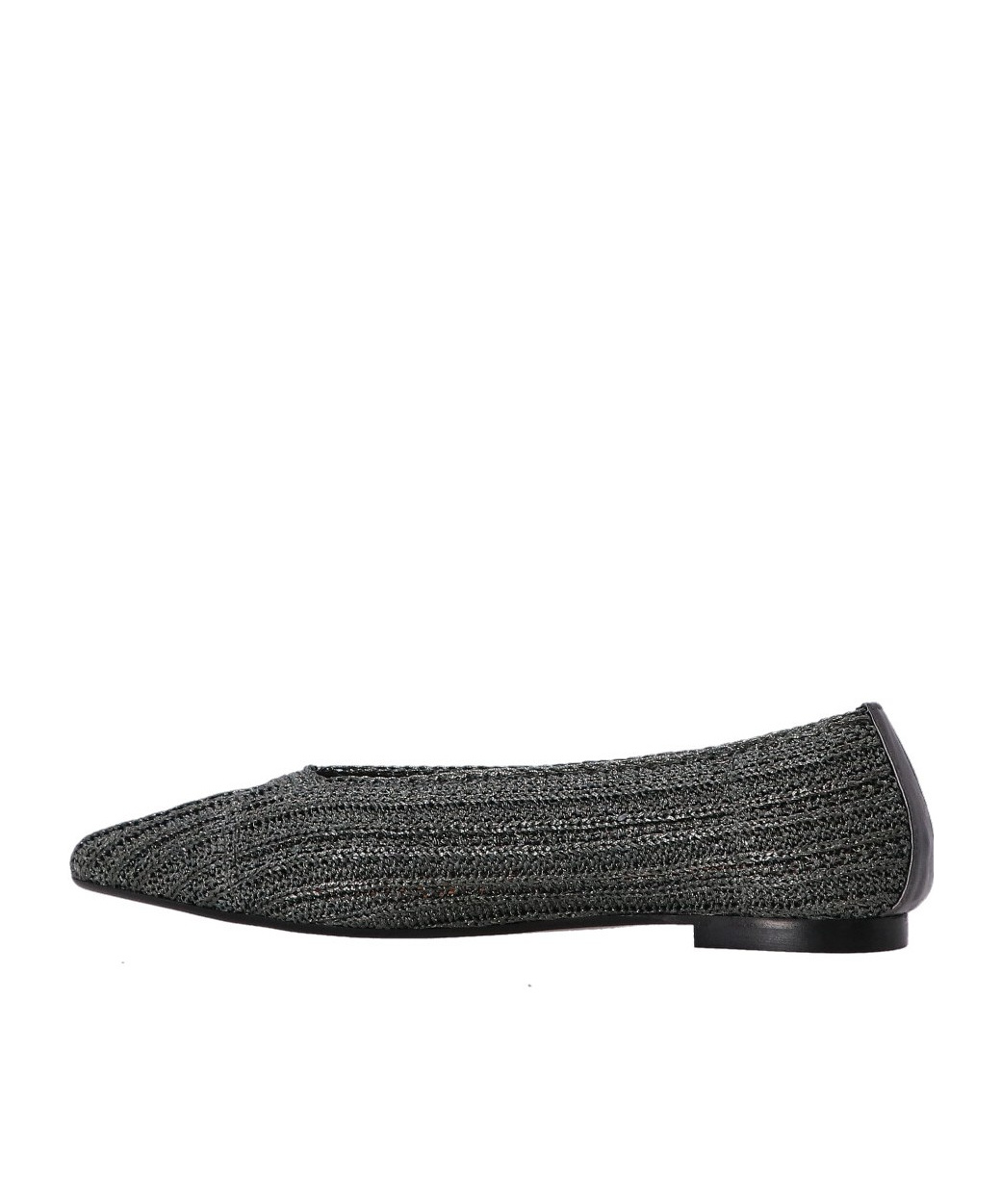 Castaã±er Ballet Flats In Silver