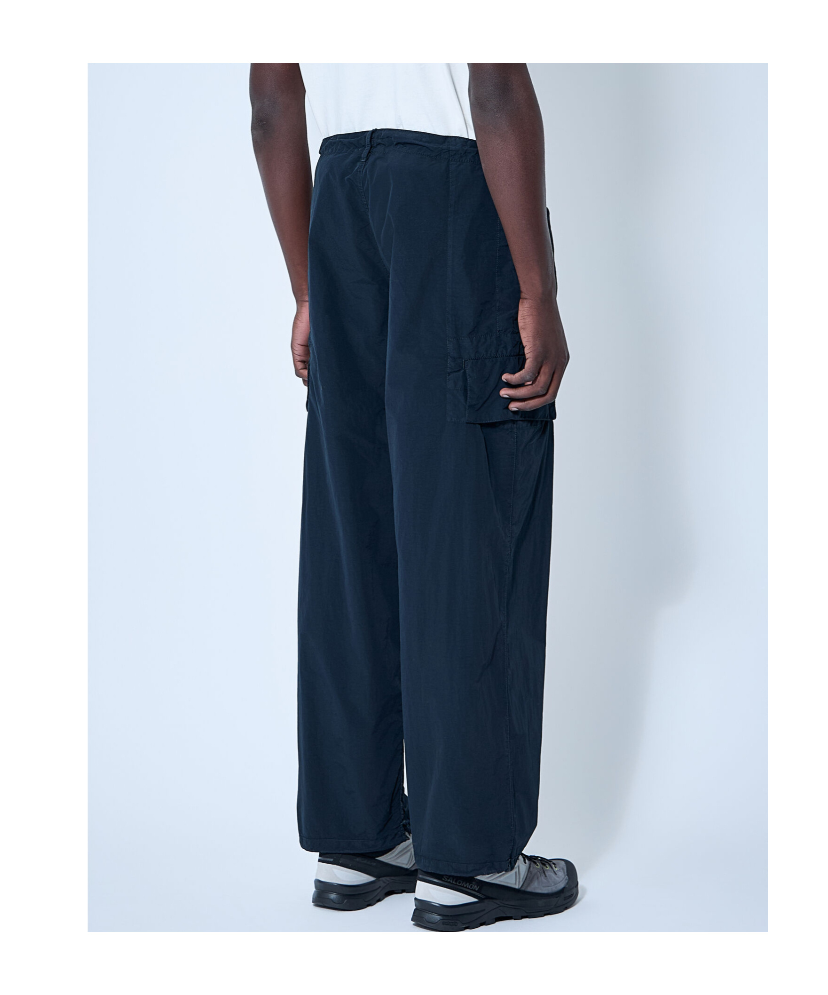C.p. Company Flatt Trousers In Black