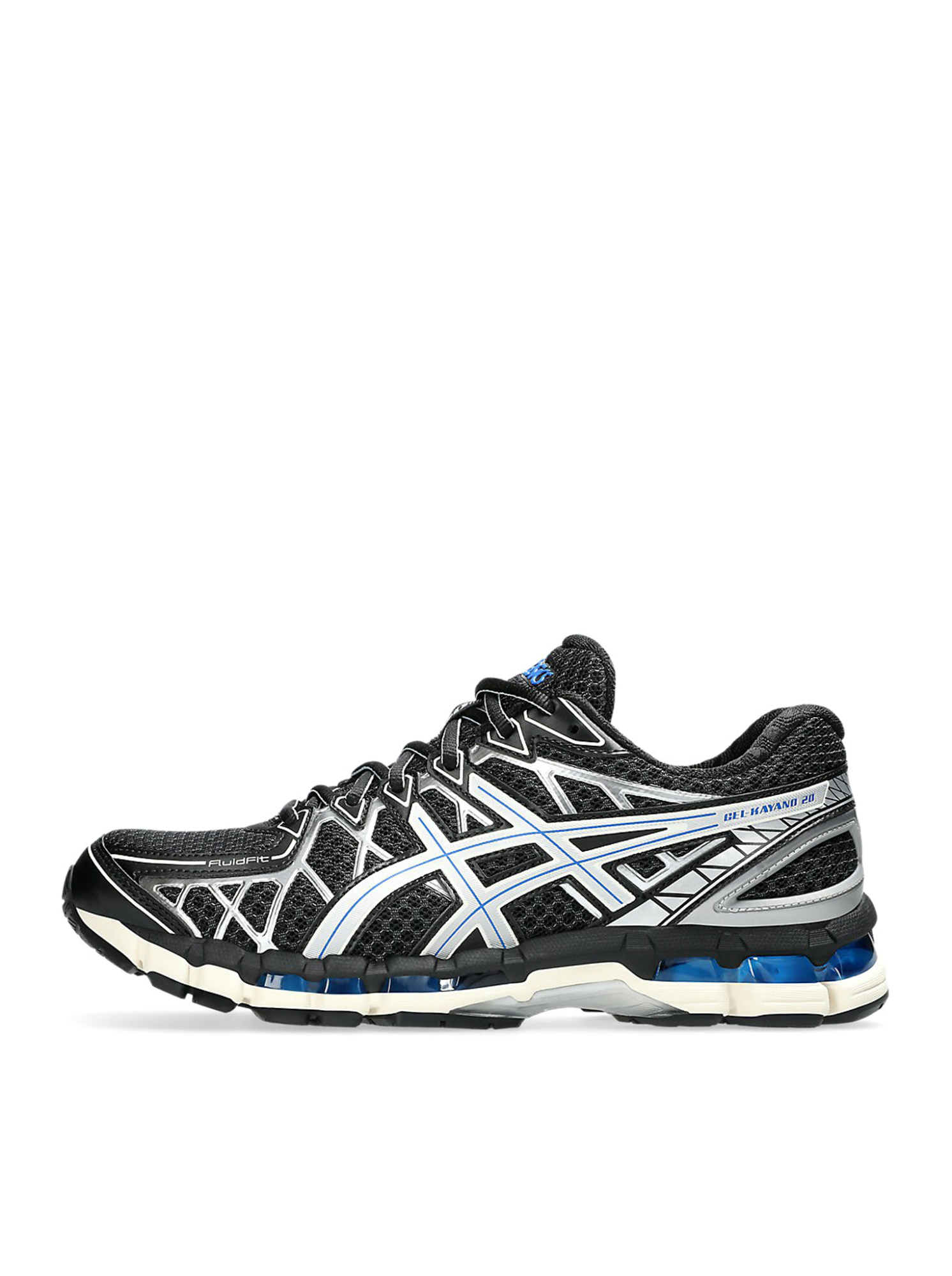 Asics Black Gel-kayano 20 Sneakers In Multicolor