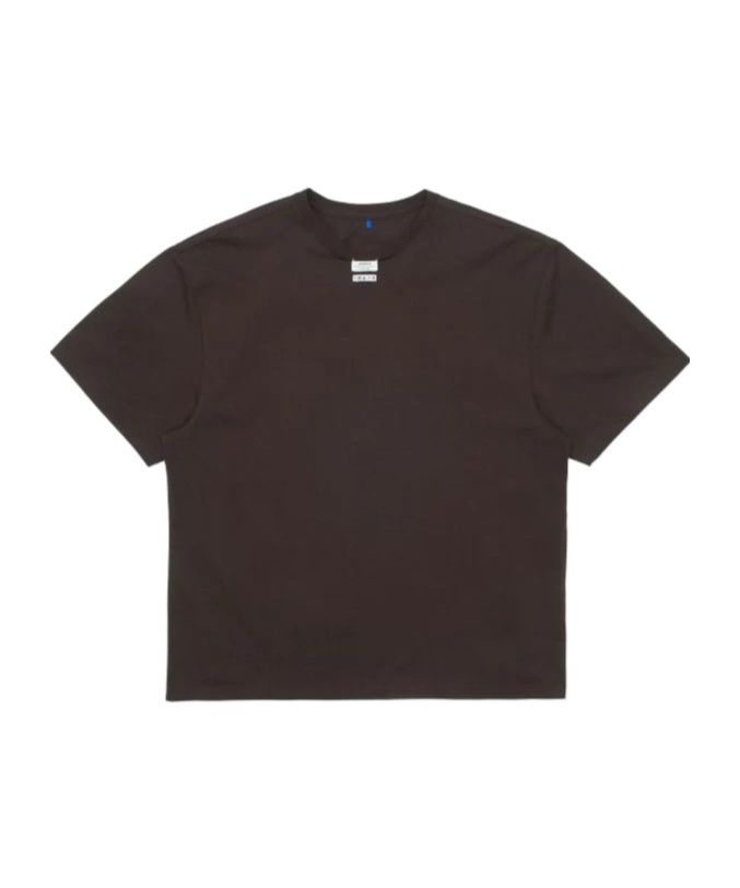 Ader Error T-shirt With Round Neck And Short Sleeves In Black