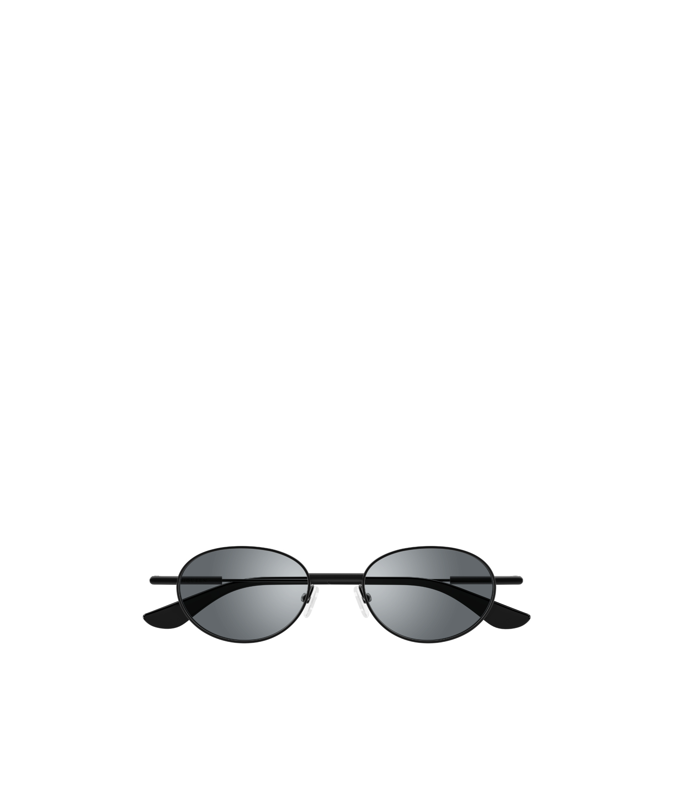 Alexander Mcqueen Geometric Frame Sunglasses In Gray