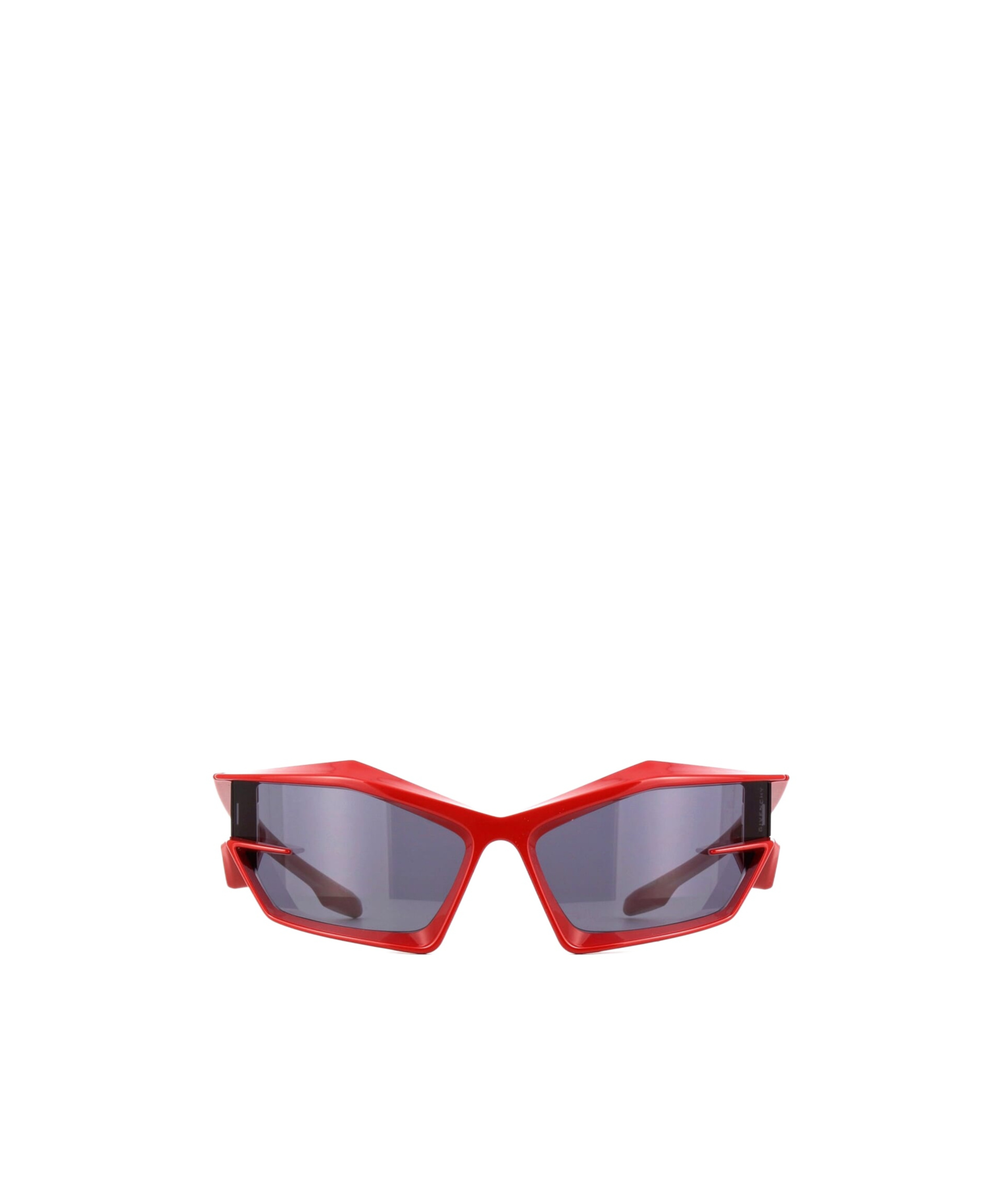 Givenchy Giv Cut Shield-frame Sunglasses In Red