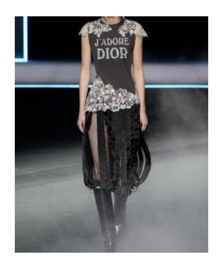 Dior J'adore  Tank Top In Black