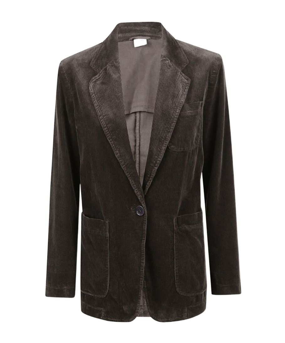 Aspesi Single-breasted Suit Jacket In Black