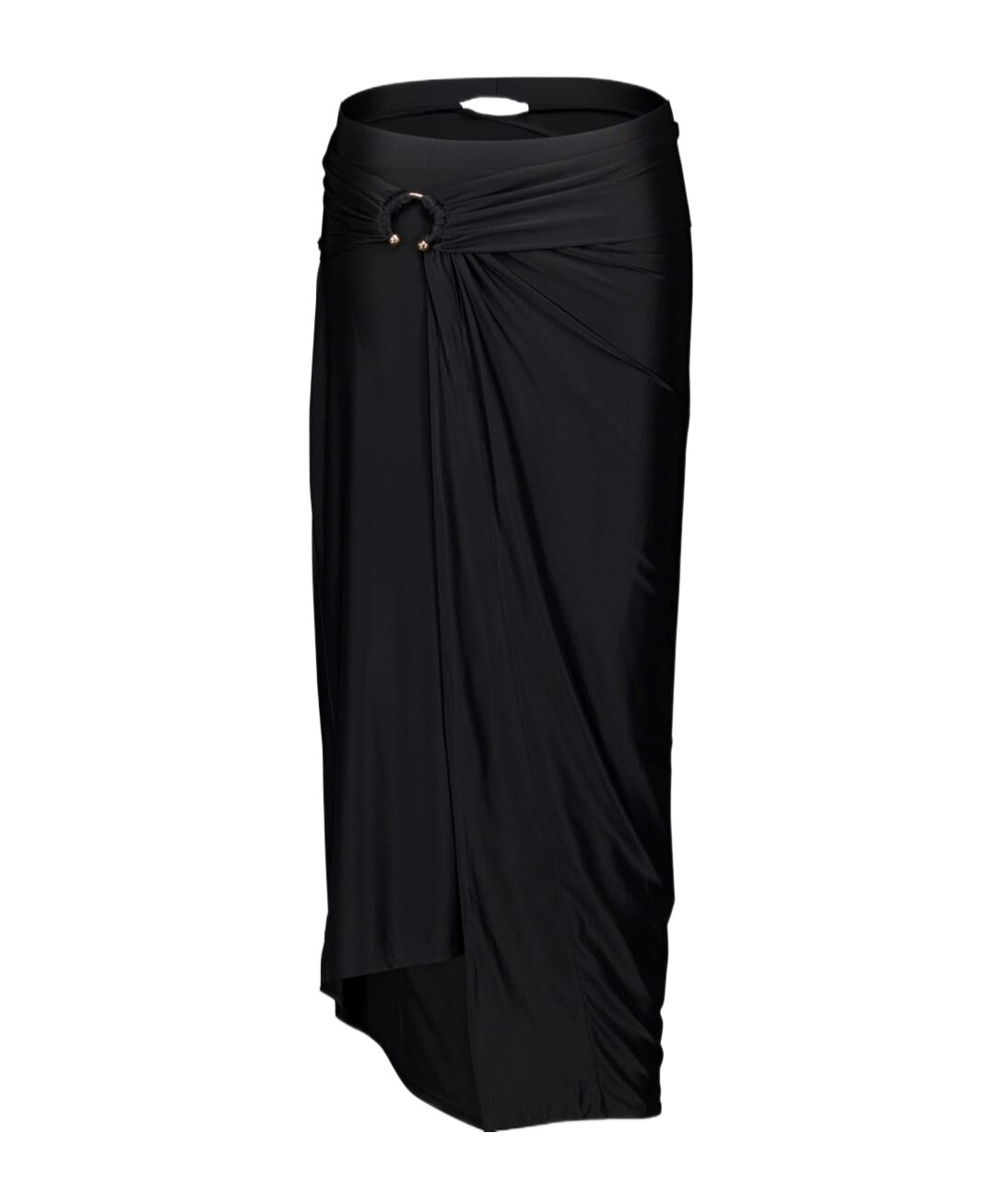 Shop Rabanne Jupe Maxi Skirt In Black