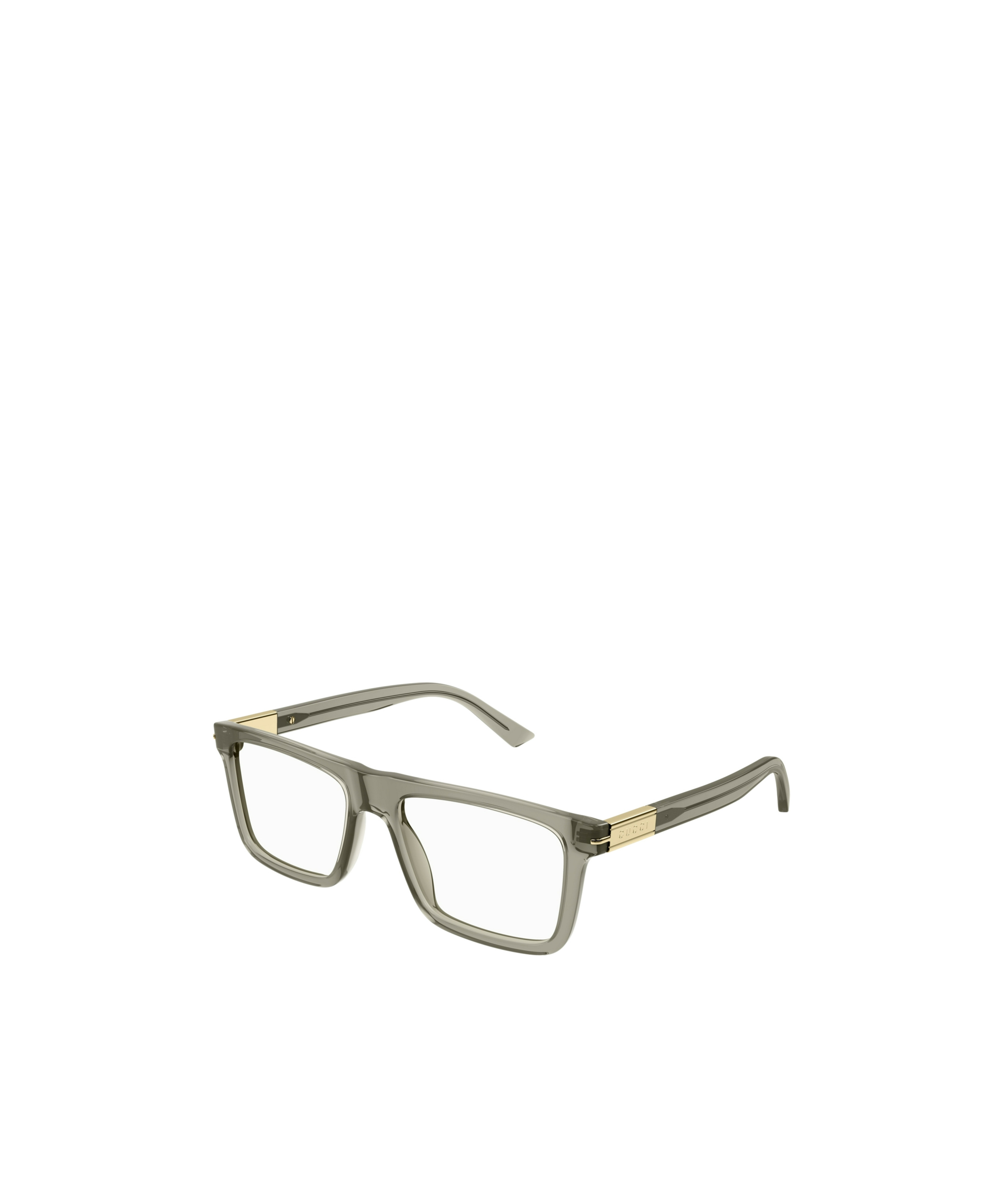 Gucci Square-frame Glasses In Nude