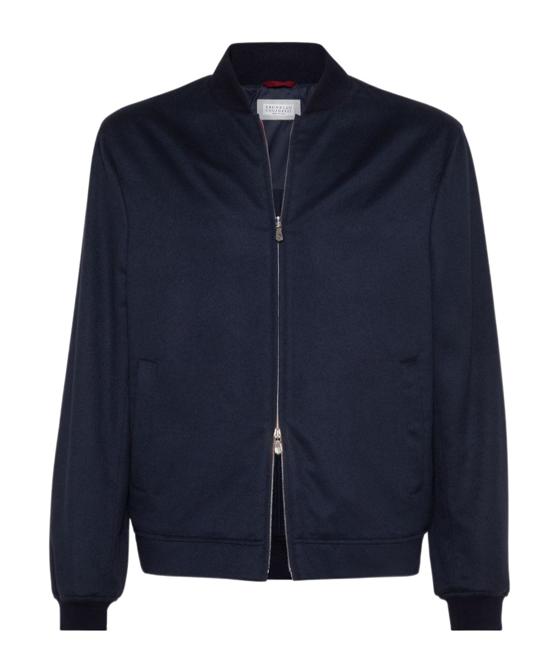 Brunello Cucinelli Wool And Cashmere Blend Cardigan In Blue