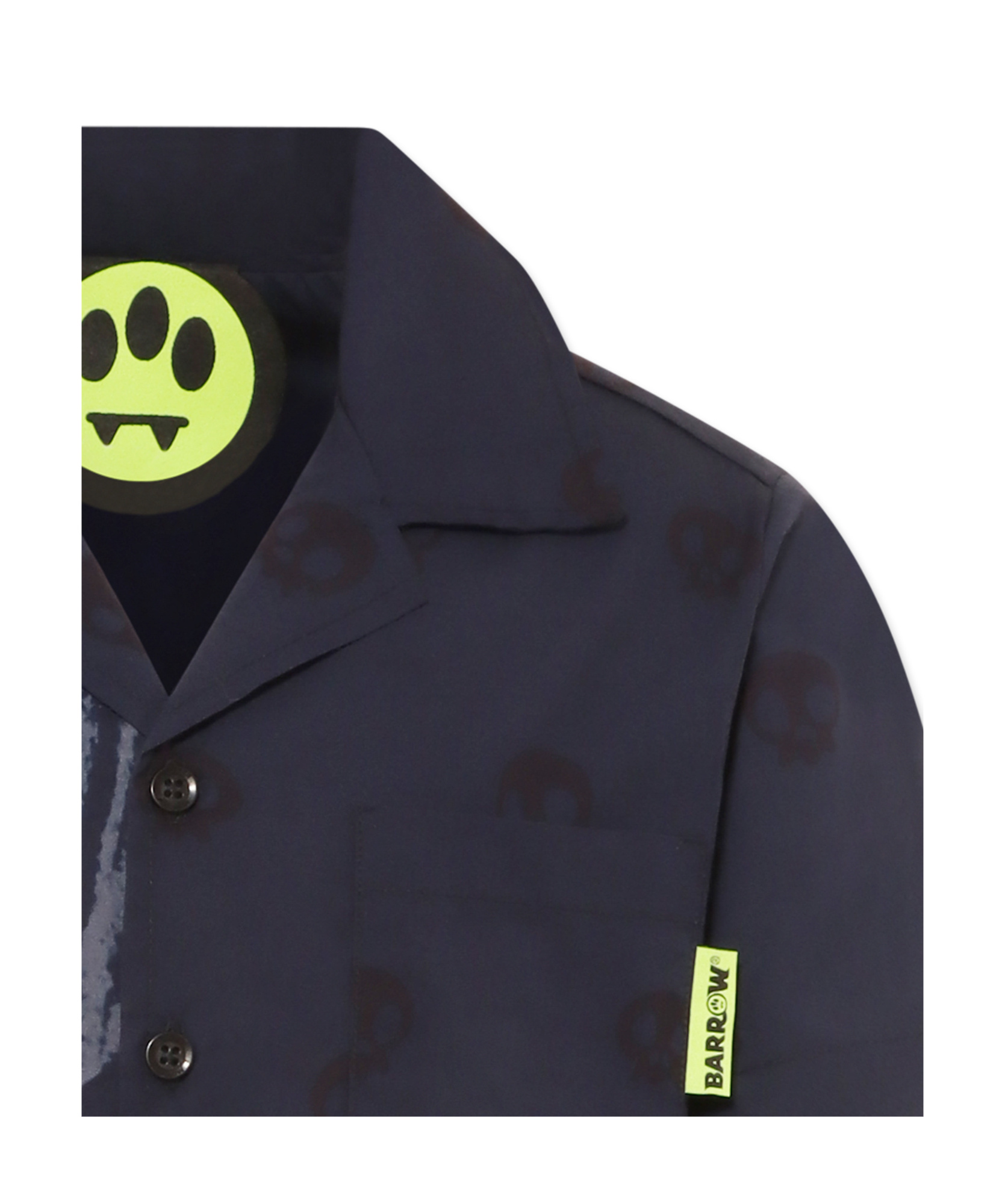 Barrow Skull-pattern Shirt