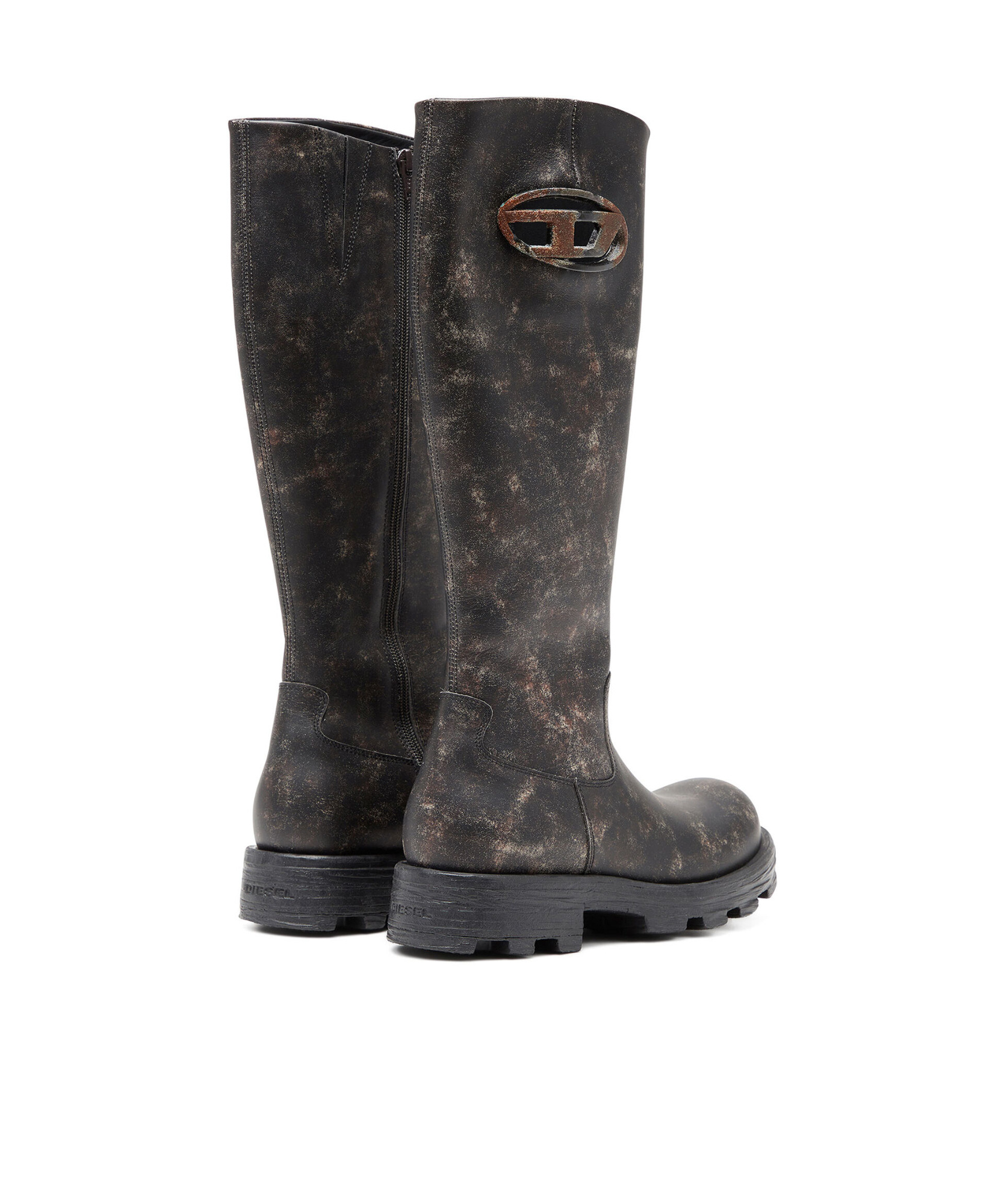Diesel D-hammer Hb Dw Boots In Black