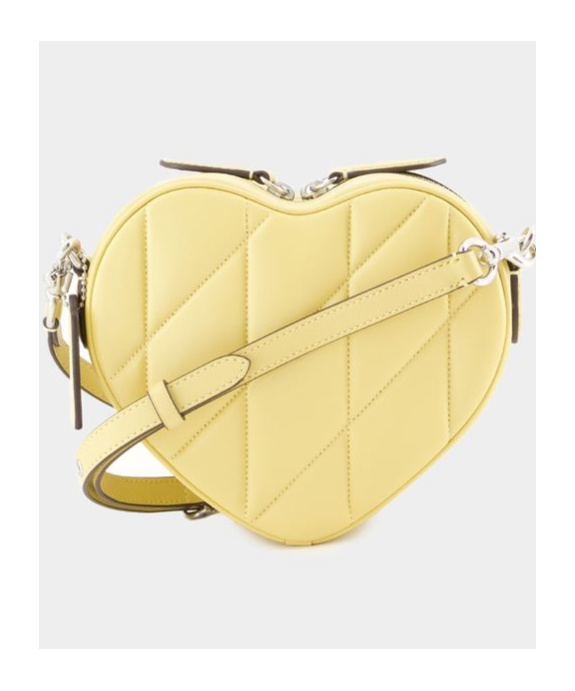 Coach Women's Heart Crossbody Bag In Yellow