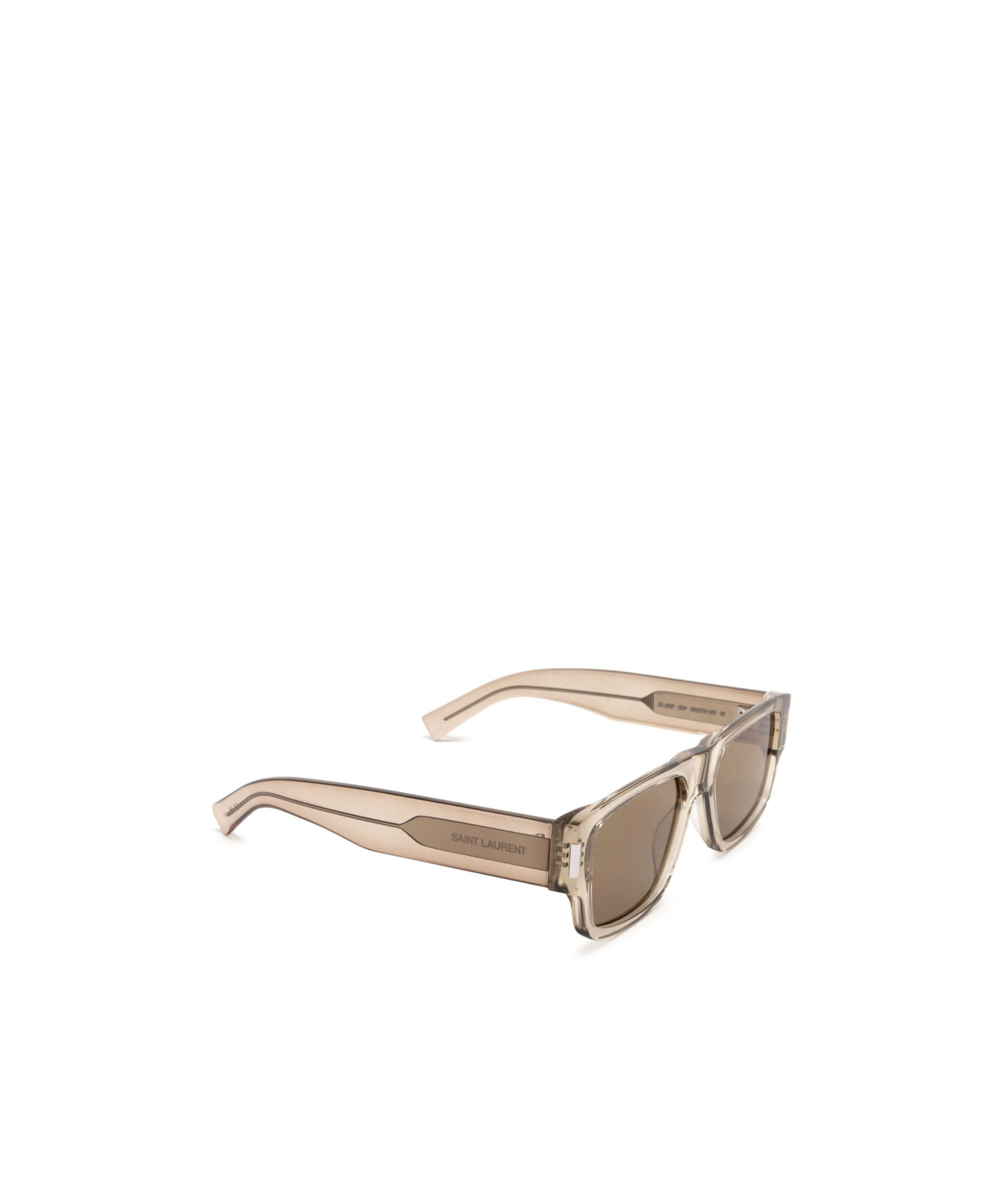 Saint Laurent Sl659 Square-frame Sunglasses In Green
