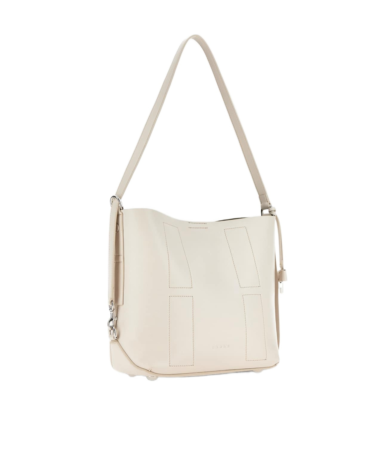 Hogan Borse A Tracolla In Pelle Di Vitello Bianca In White