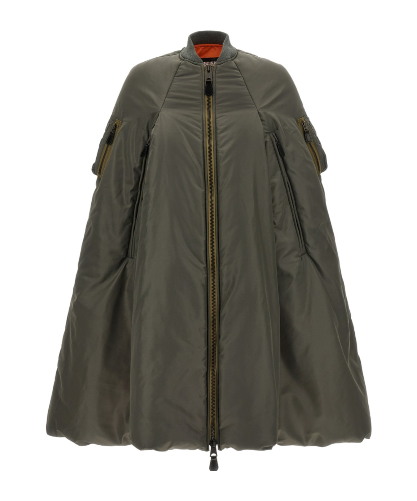 Junya Watanabe Bomber Cape In Gray