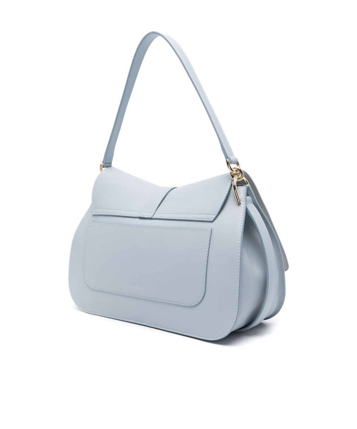 Shop Furla Large Flow Tote Bag In White