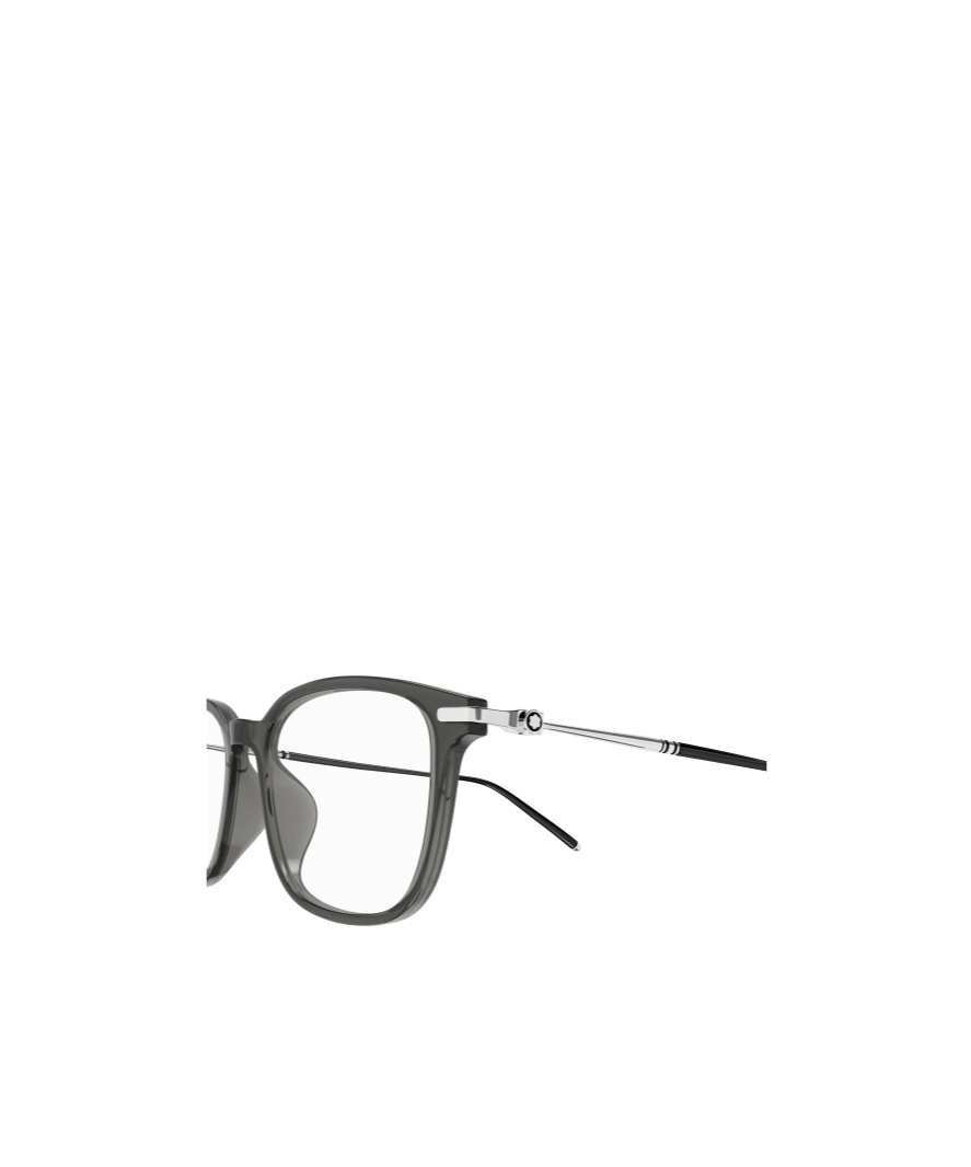 Montblanc Eyewear Rectangular Frame Glasses In Black