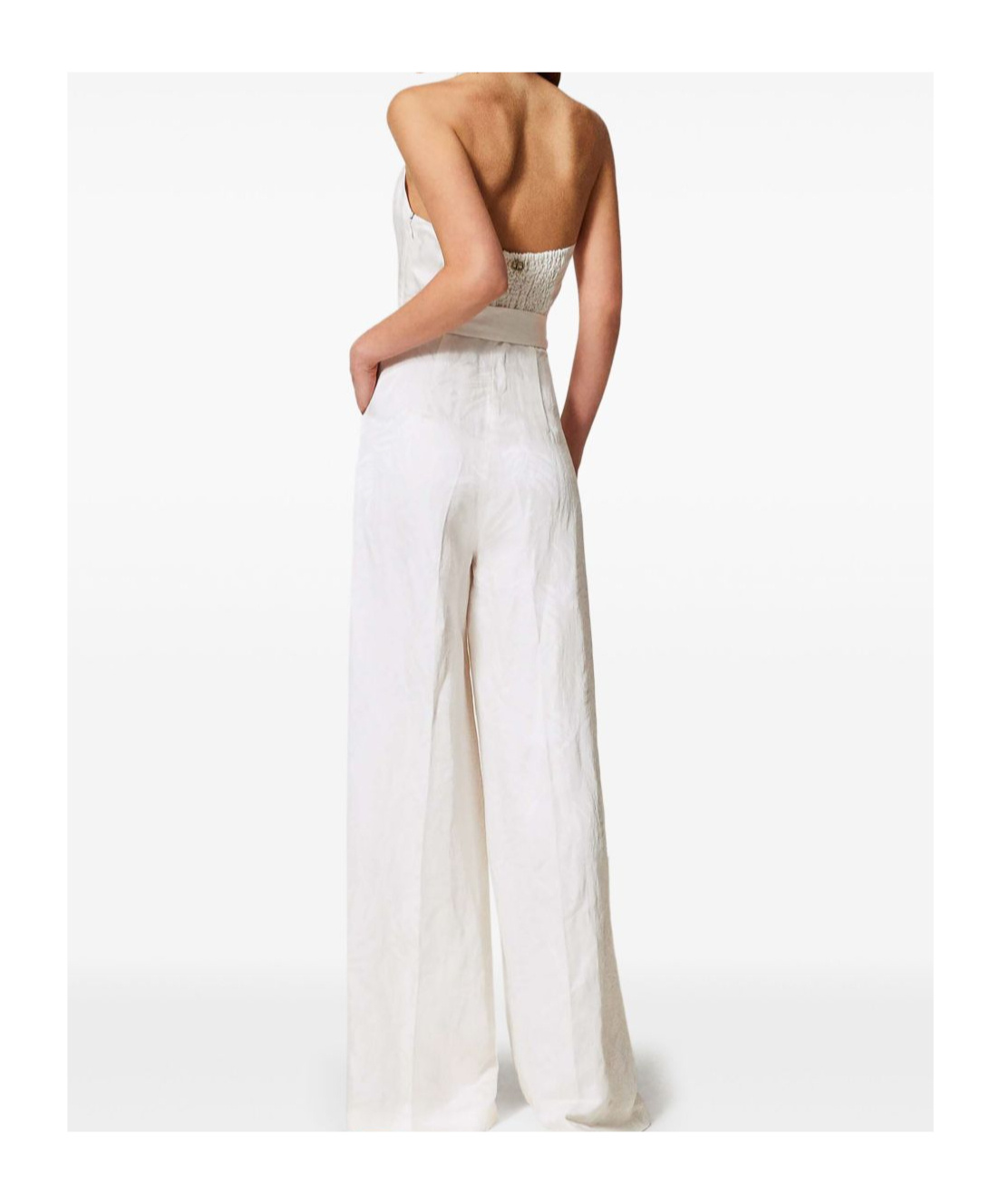 Shop Twinset Halterneck Jumpsuit