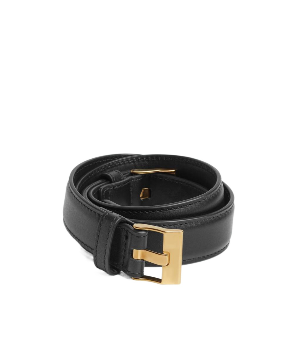 Bottega Veneta Watch Belt In Black