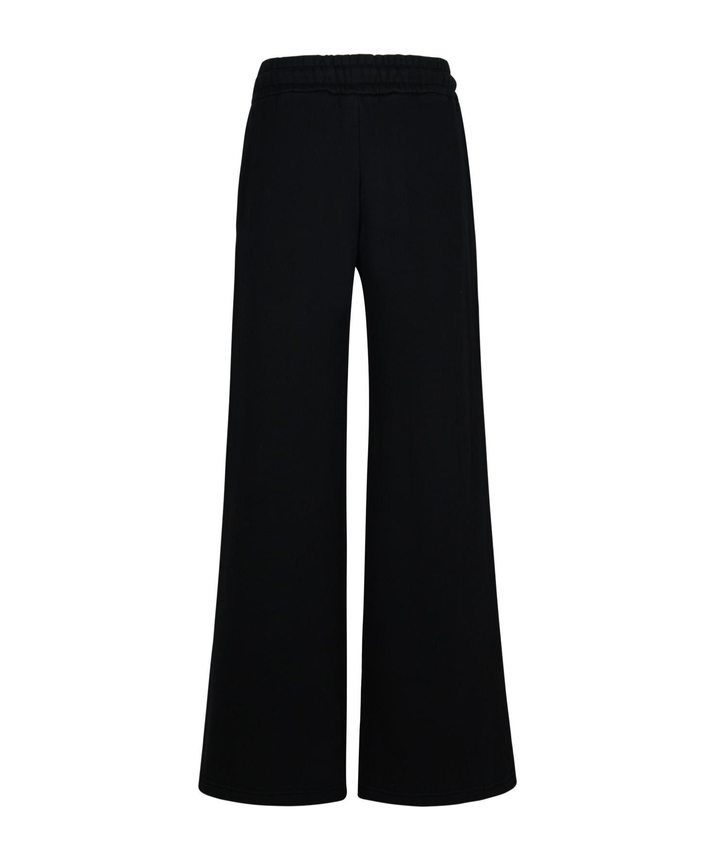 Off-white Arrows-embroidered Straight Trousers In Black
