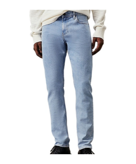 CALVIN KLEIN BELT-LOOP JEANS