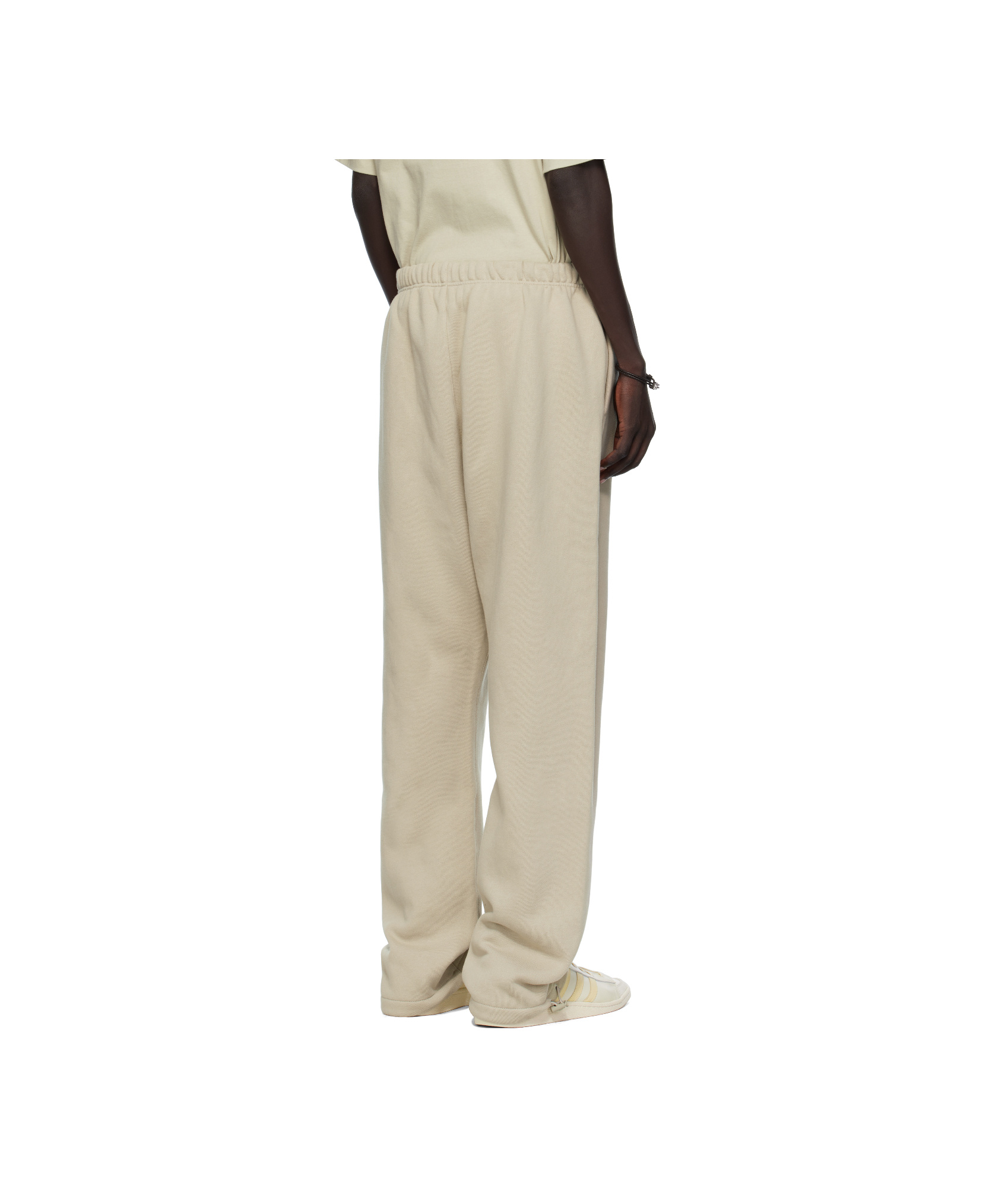 Essentials Logo-banded Track Pants In Neutral