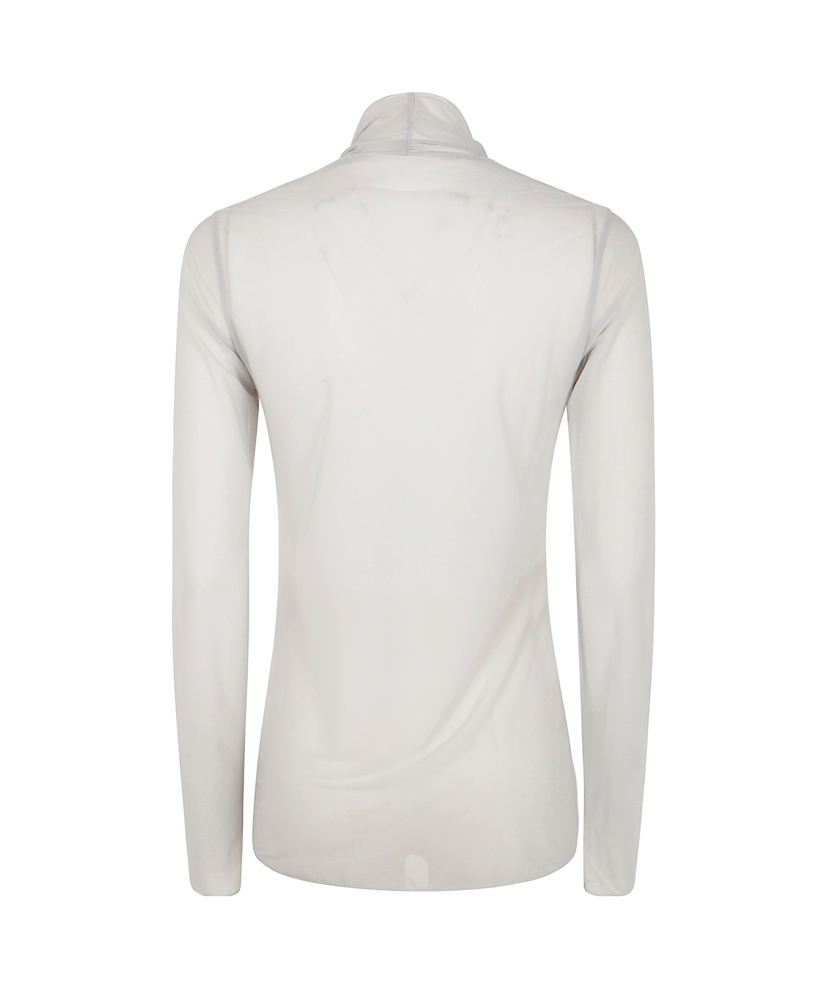 Yohji Yamamoto R-turtleneck T In White