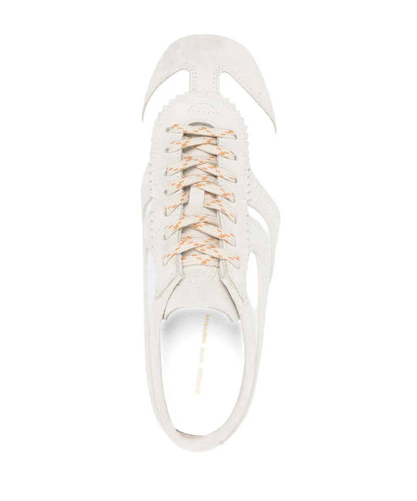 Dries Van Noten Lace-up Sneakers In White